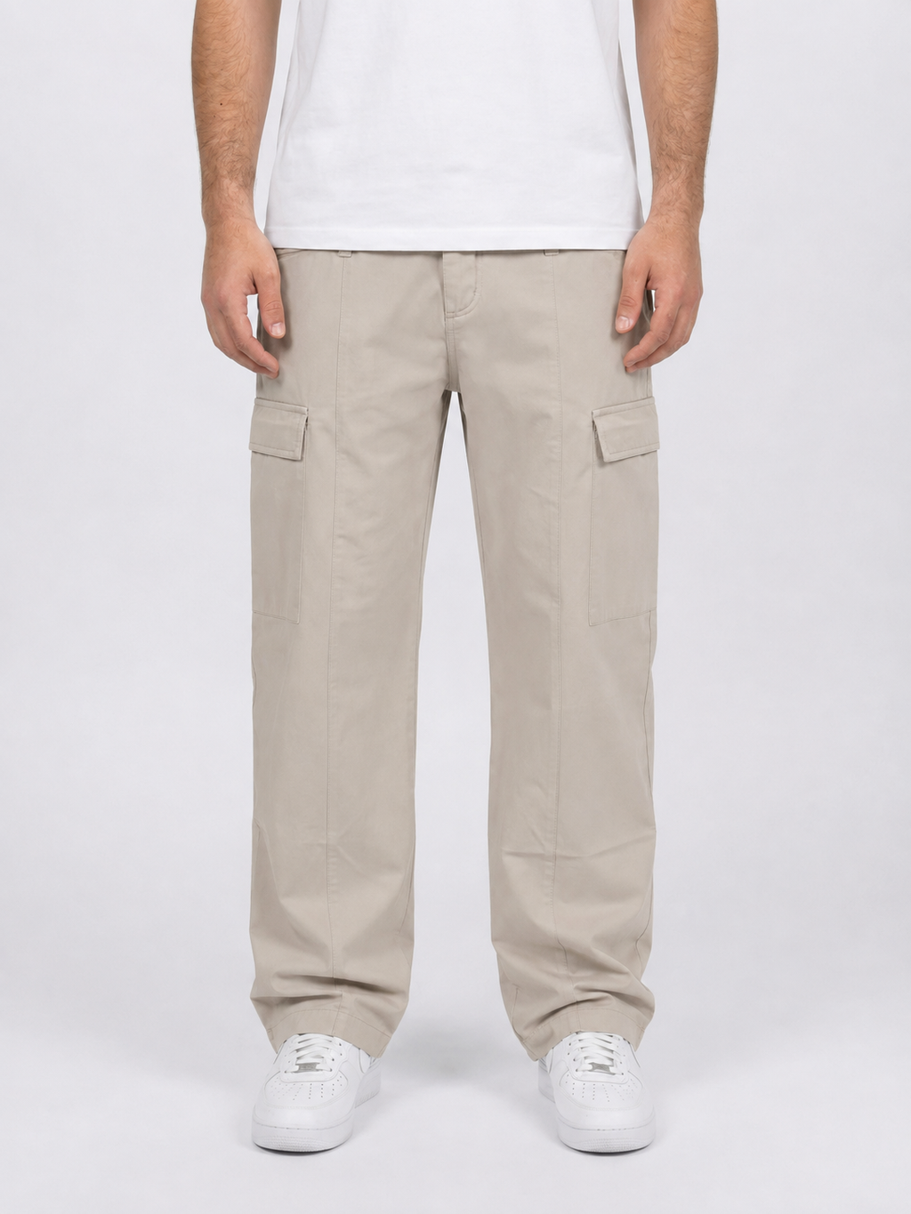 Cream Baggy Cargo Hilldog