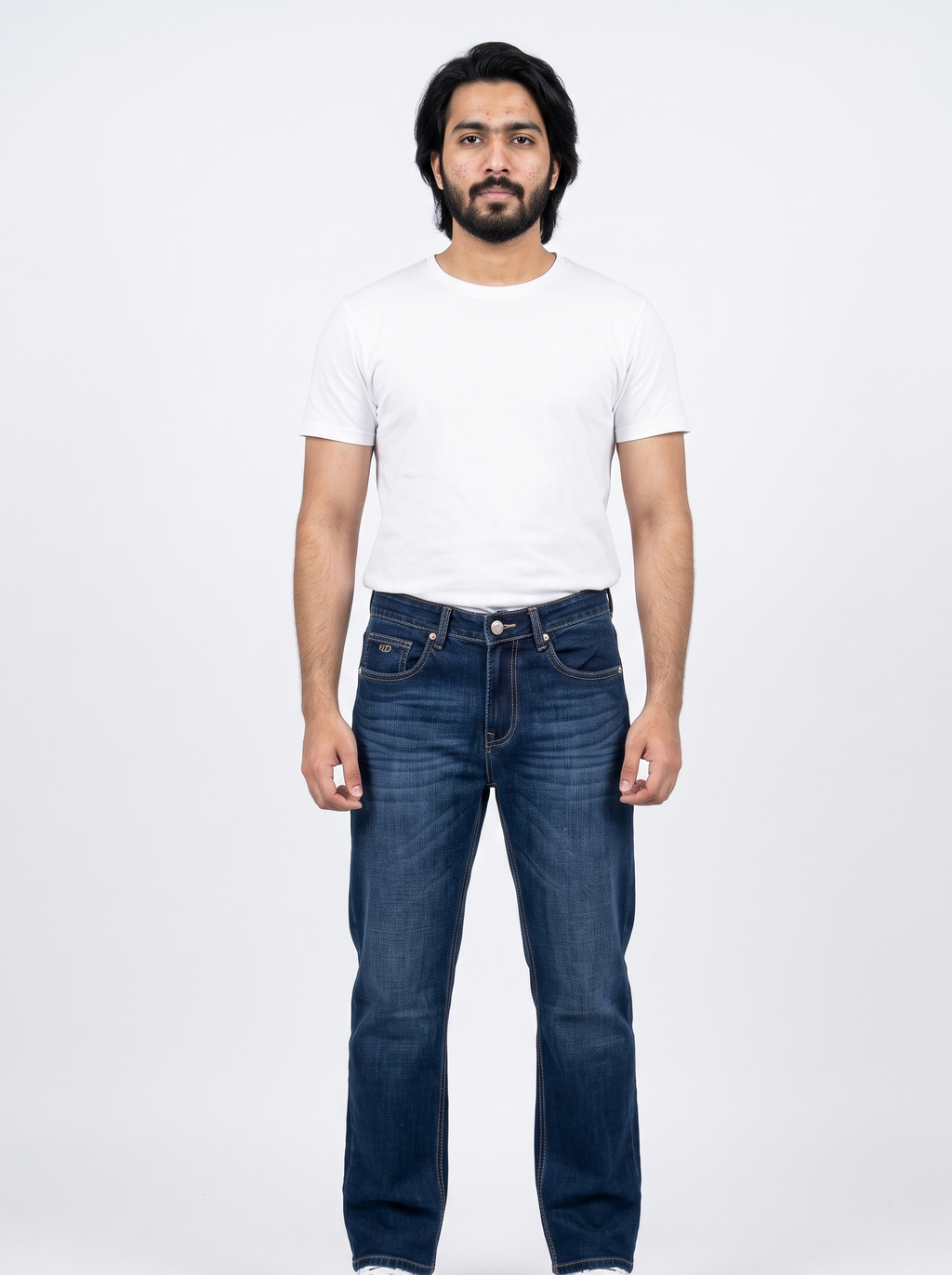 Light Blue Hilldog Straight Fit Jean