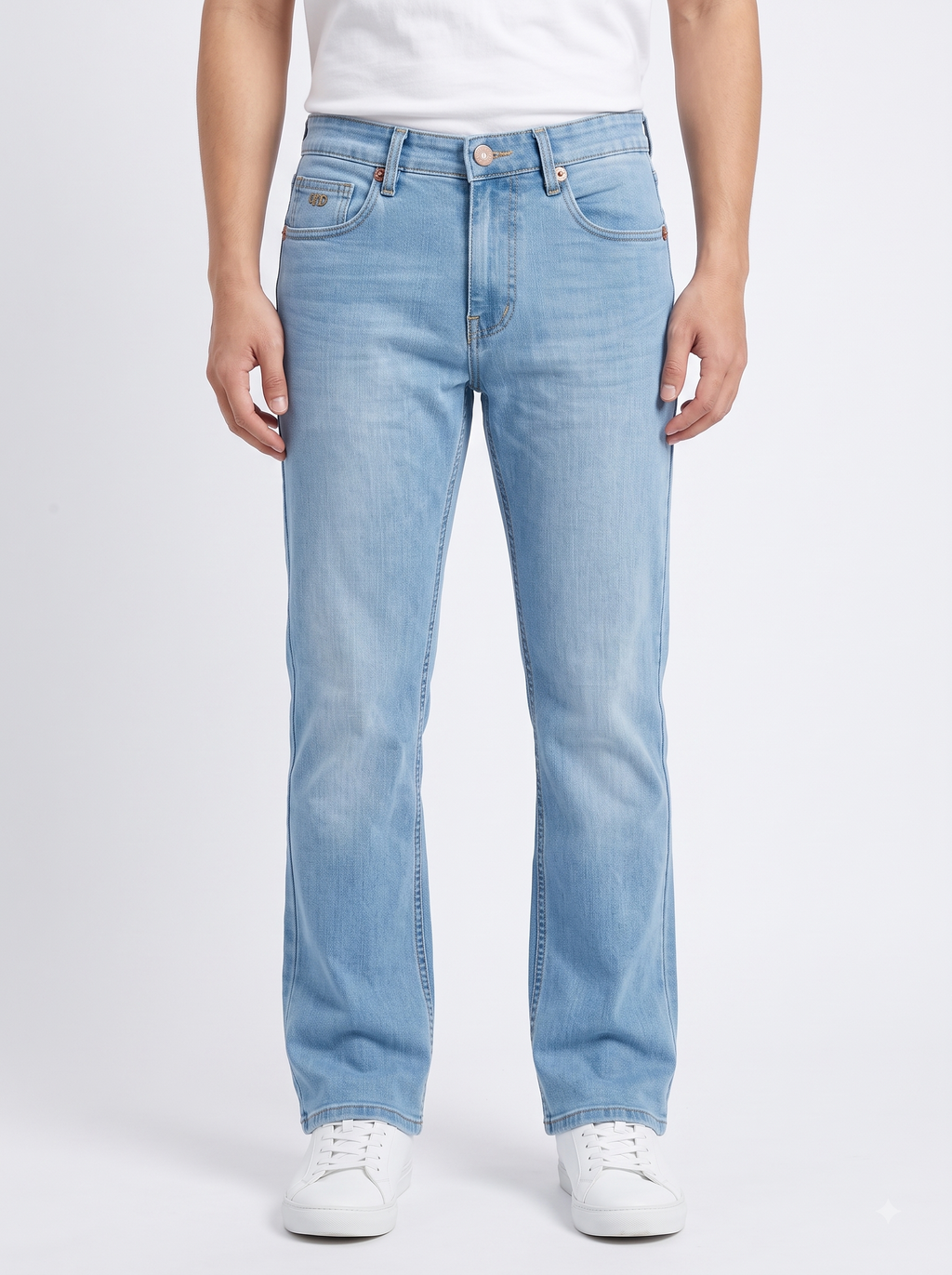 Light Blue Hilldog Straight Fit Jean