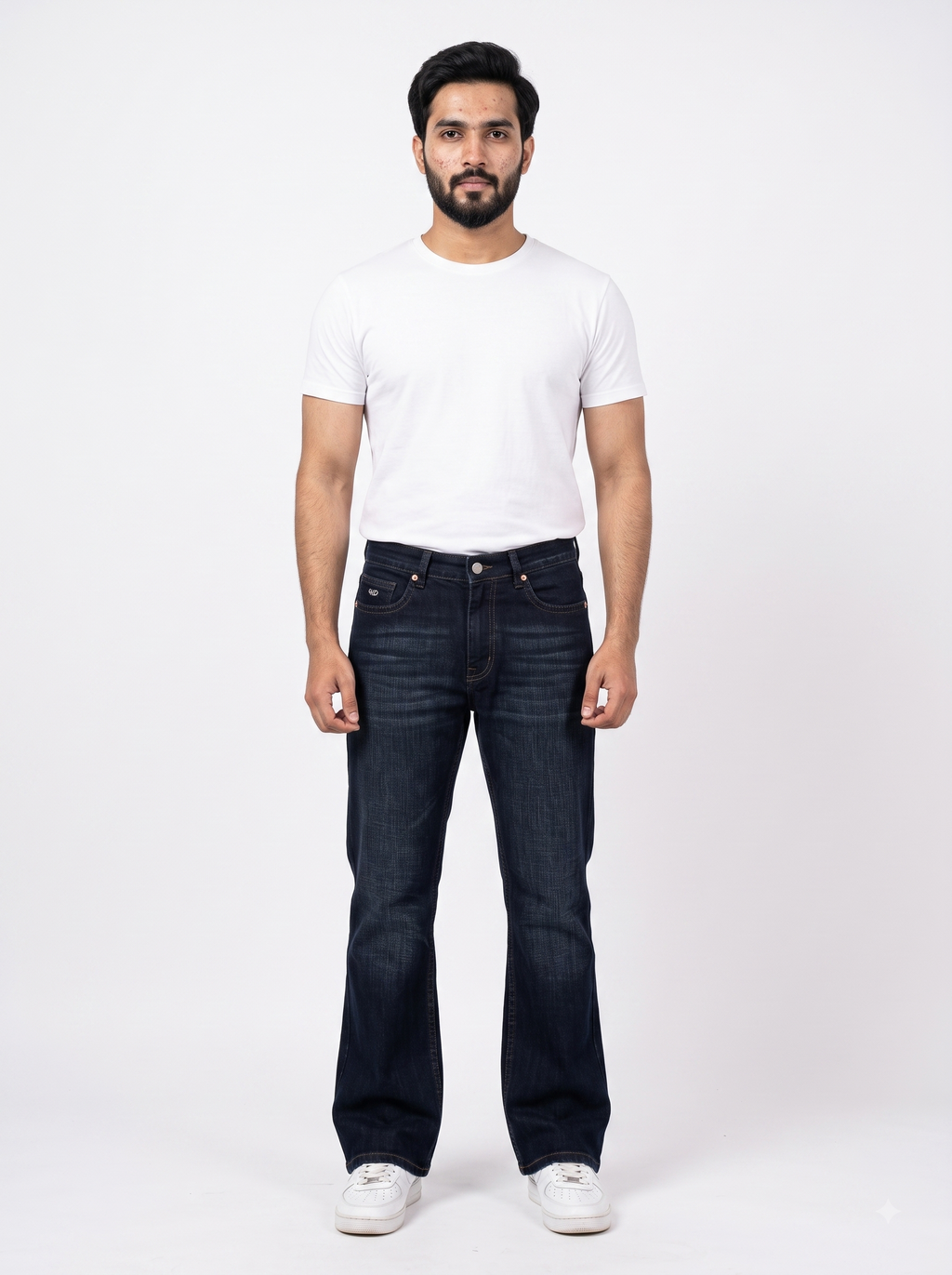 Dark Blue Bootcut Hilldog Jean