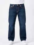 Blue Straight Fit Hilldog Comfort Jean