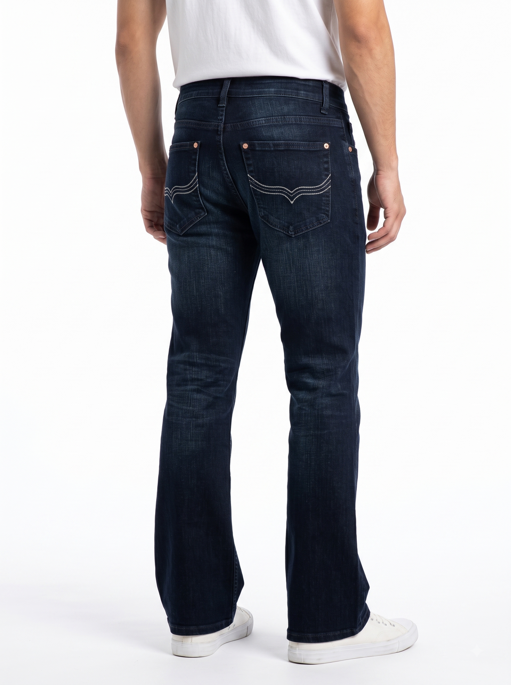 Dark Blue Bootcut Hilldog Jean