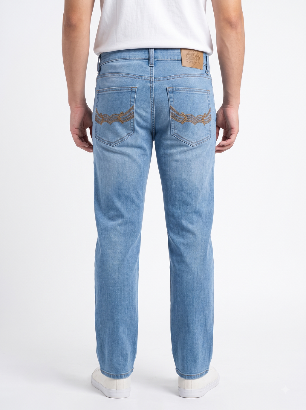 Light Blue Hilldog Straight Fit Jean