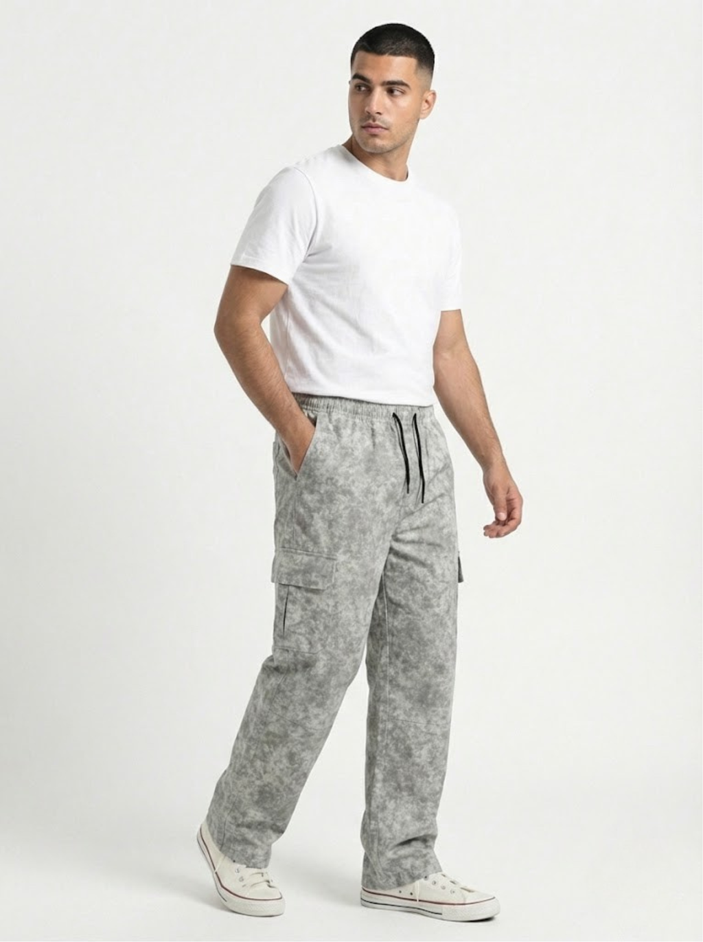 Grey Textured Lower