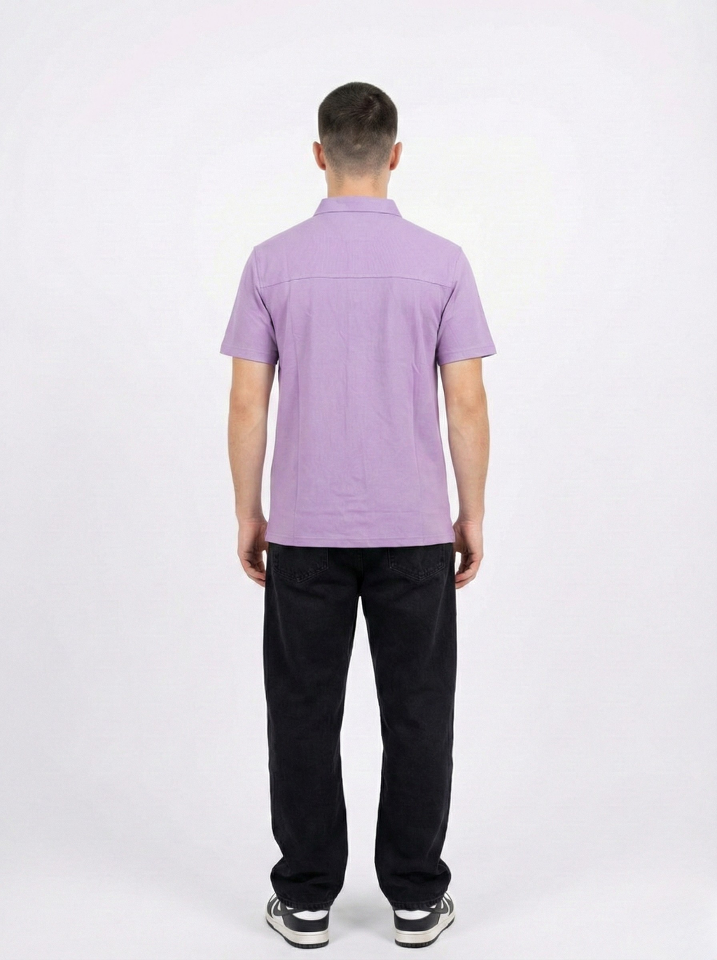 Lavender Half-Sleeve T-Shirt