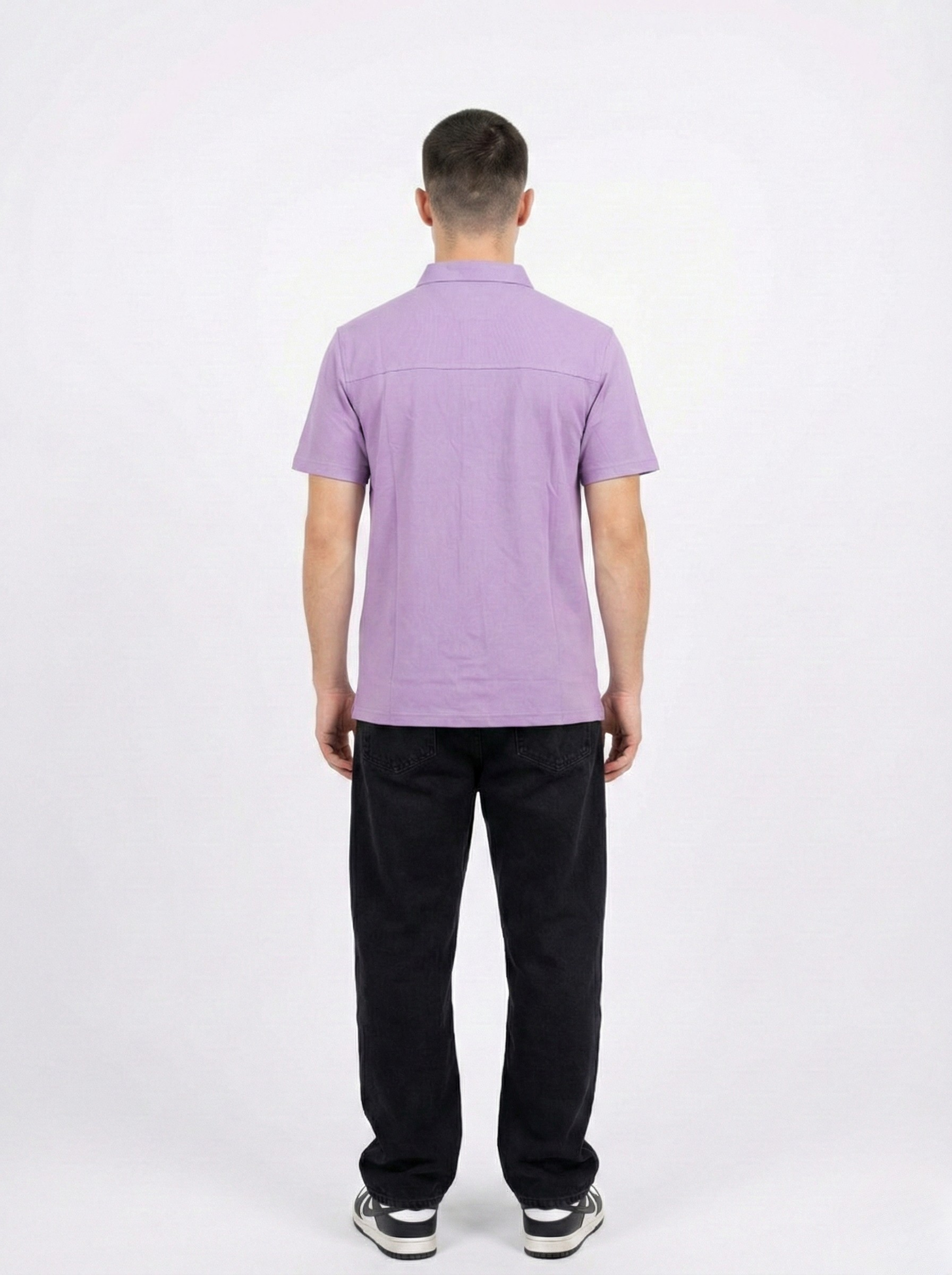Lavender Half-Sleeve T-Shirt
