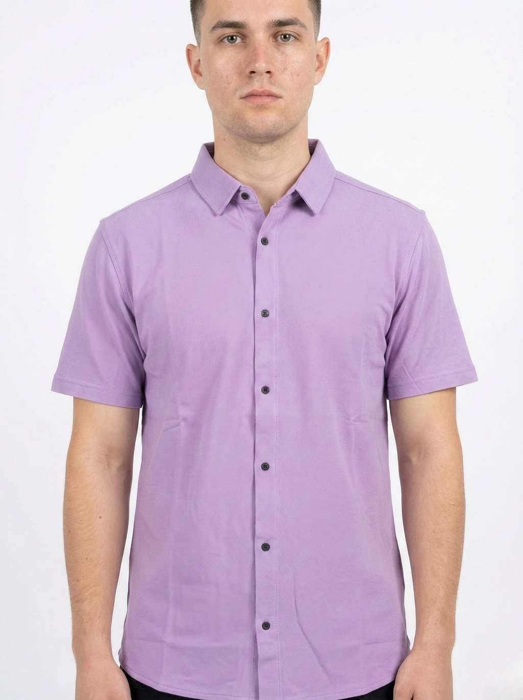 Lavender Half-Sleeve T-Shirt