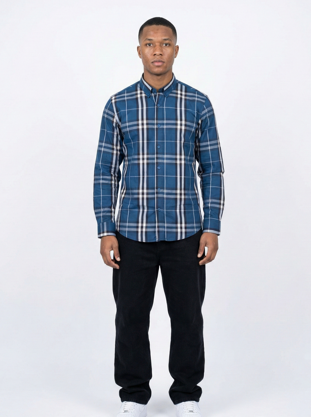Blue White Striped Shirts