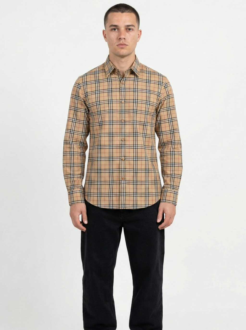 Yellow Black Striped Shirts