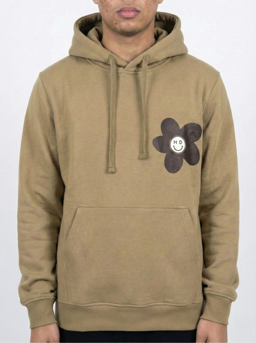 Biege Brown Hoodie