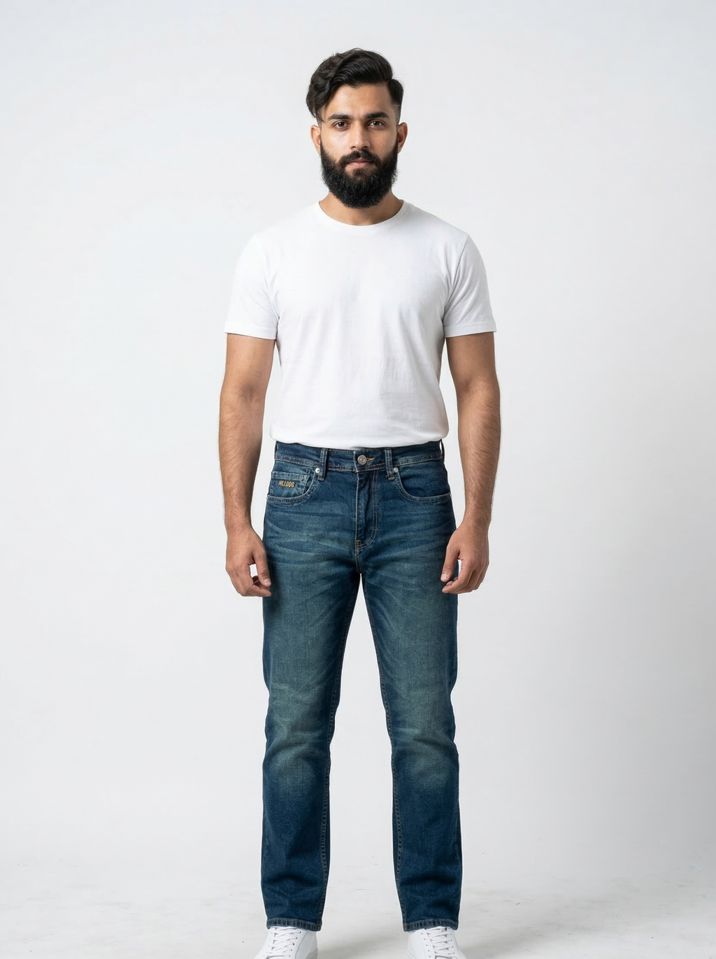 Green Wash Comfort Fit Jean