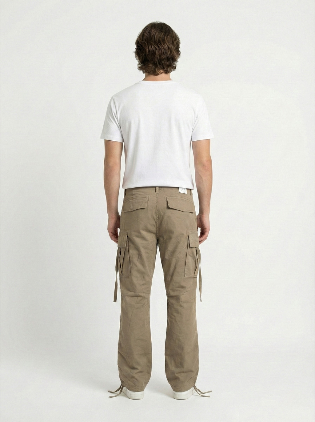 Biege Cargo Pants