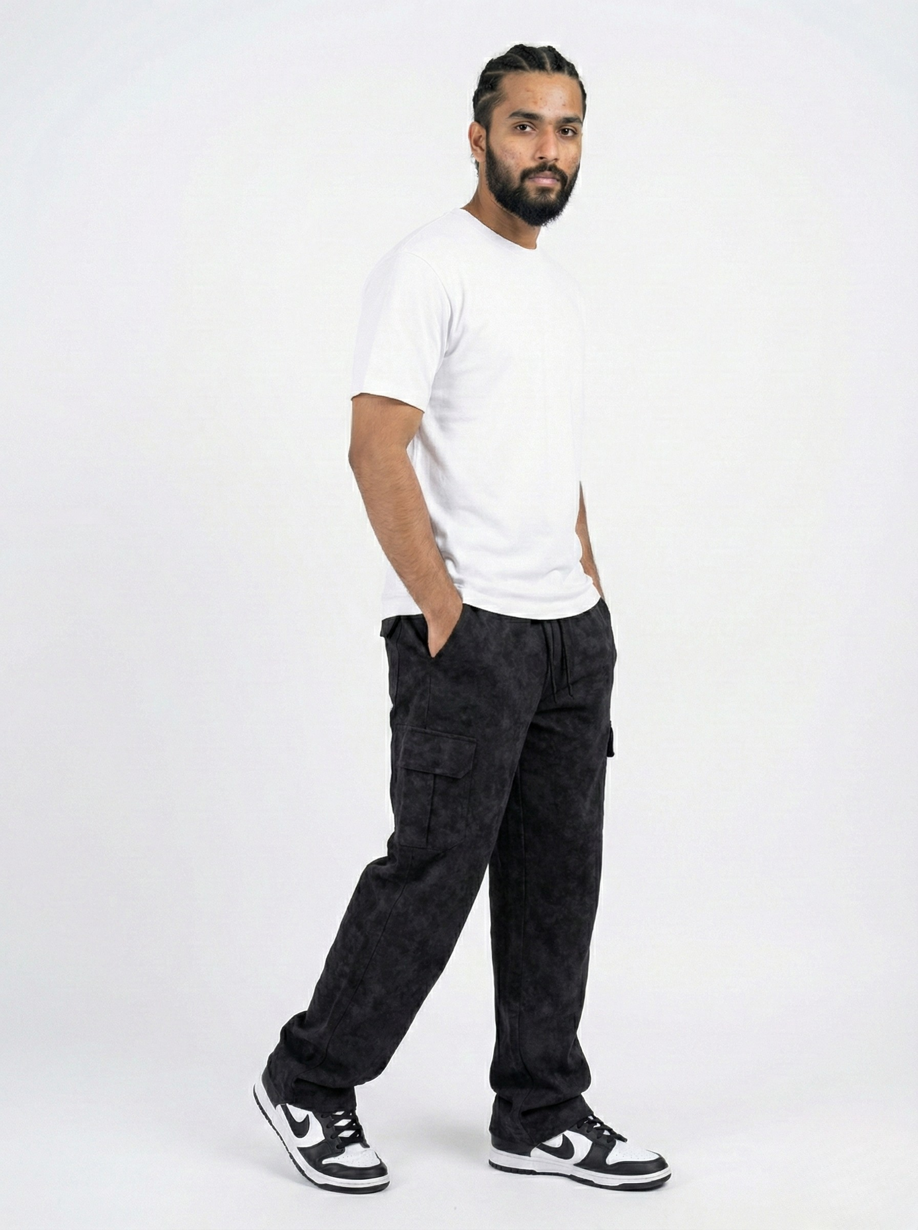 Black Textured Lower