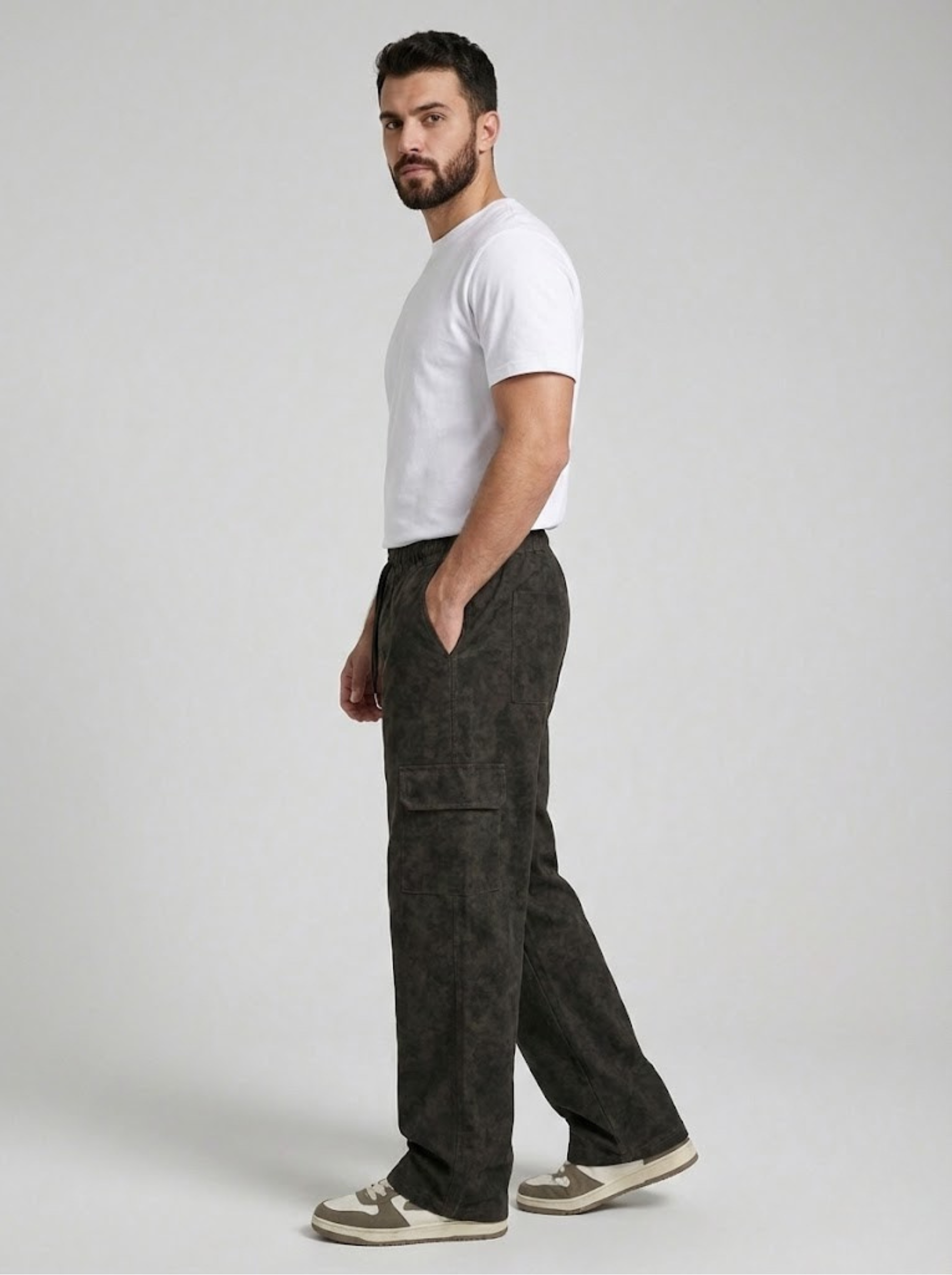 Brown Textured Lower