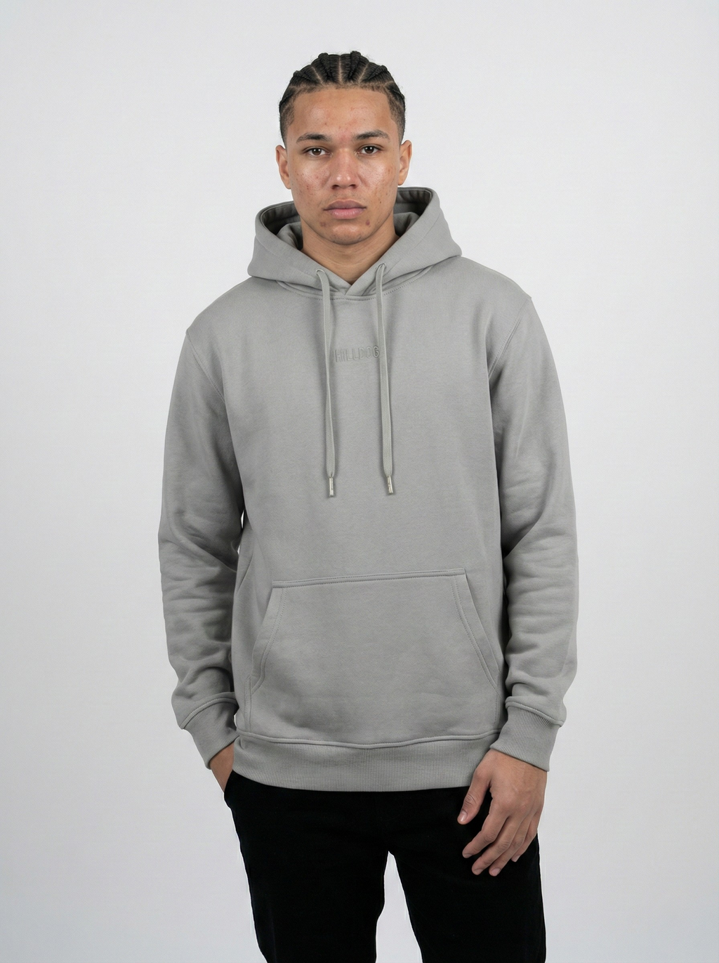 Grey Hilldog Hoodie