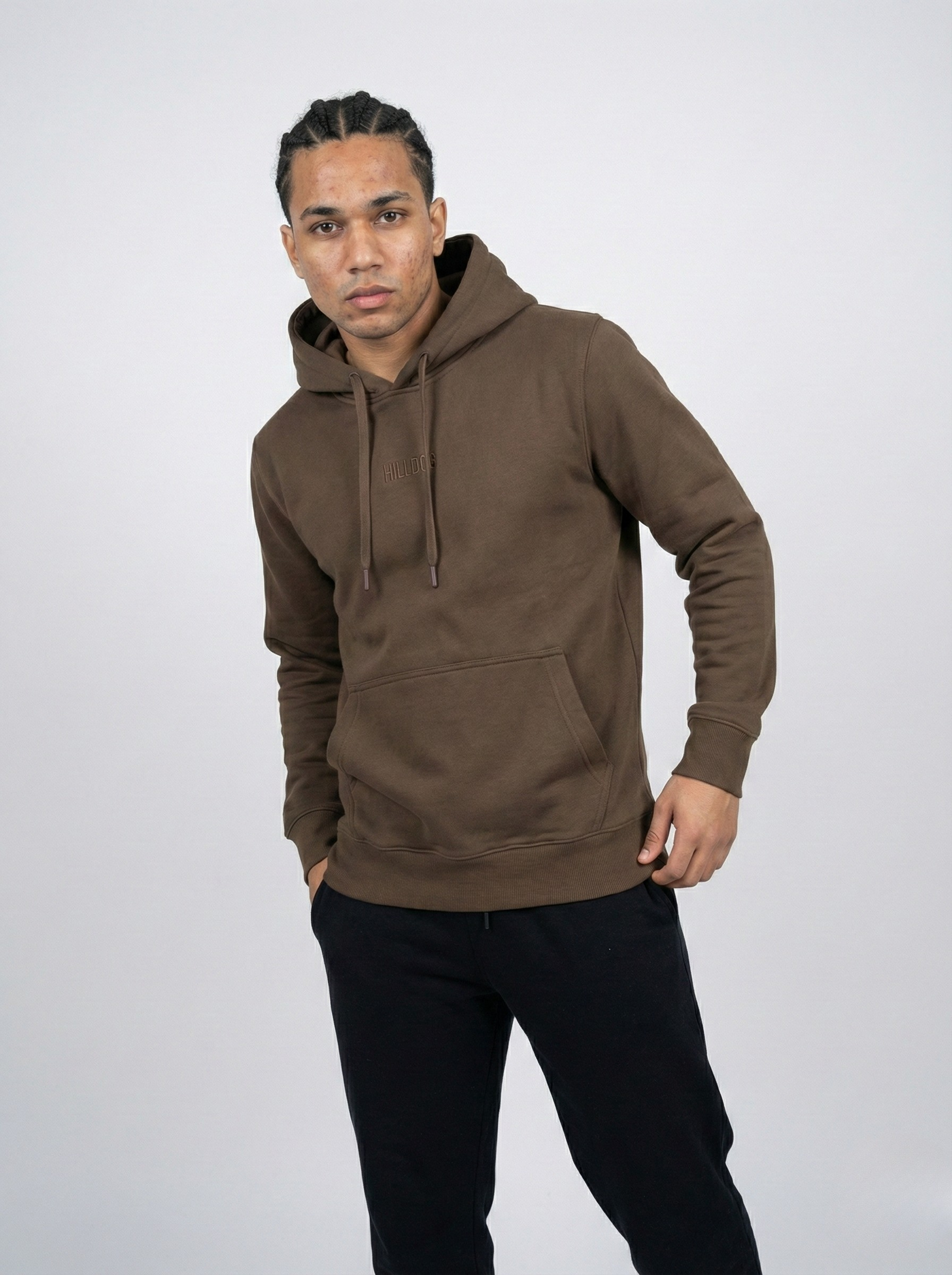 Brown Hilldog Hoodie