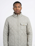 Cream Quilted Jacket