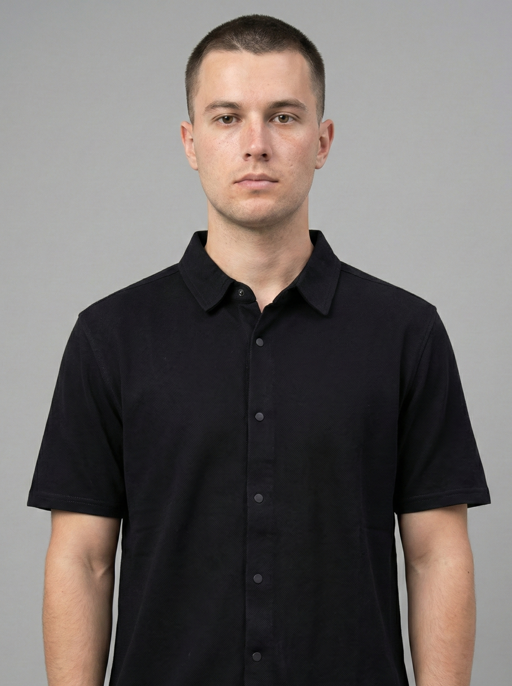 Black Half-Sleeve Shirts