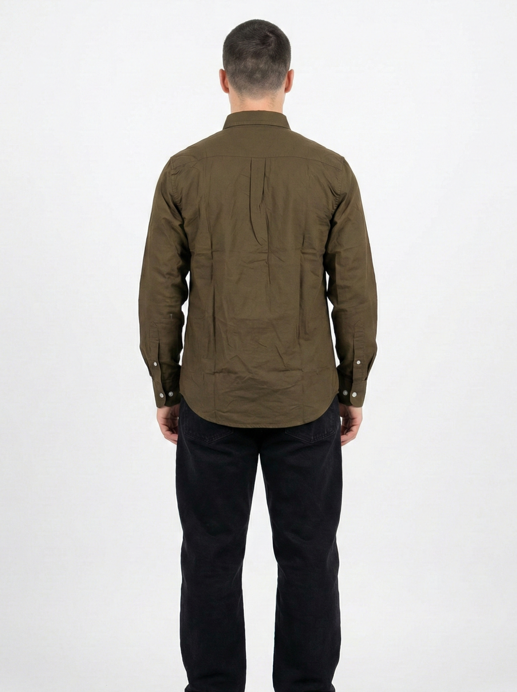 Brown Oxford Shirts