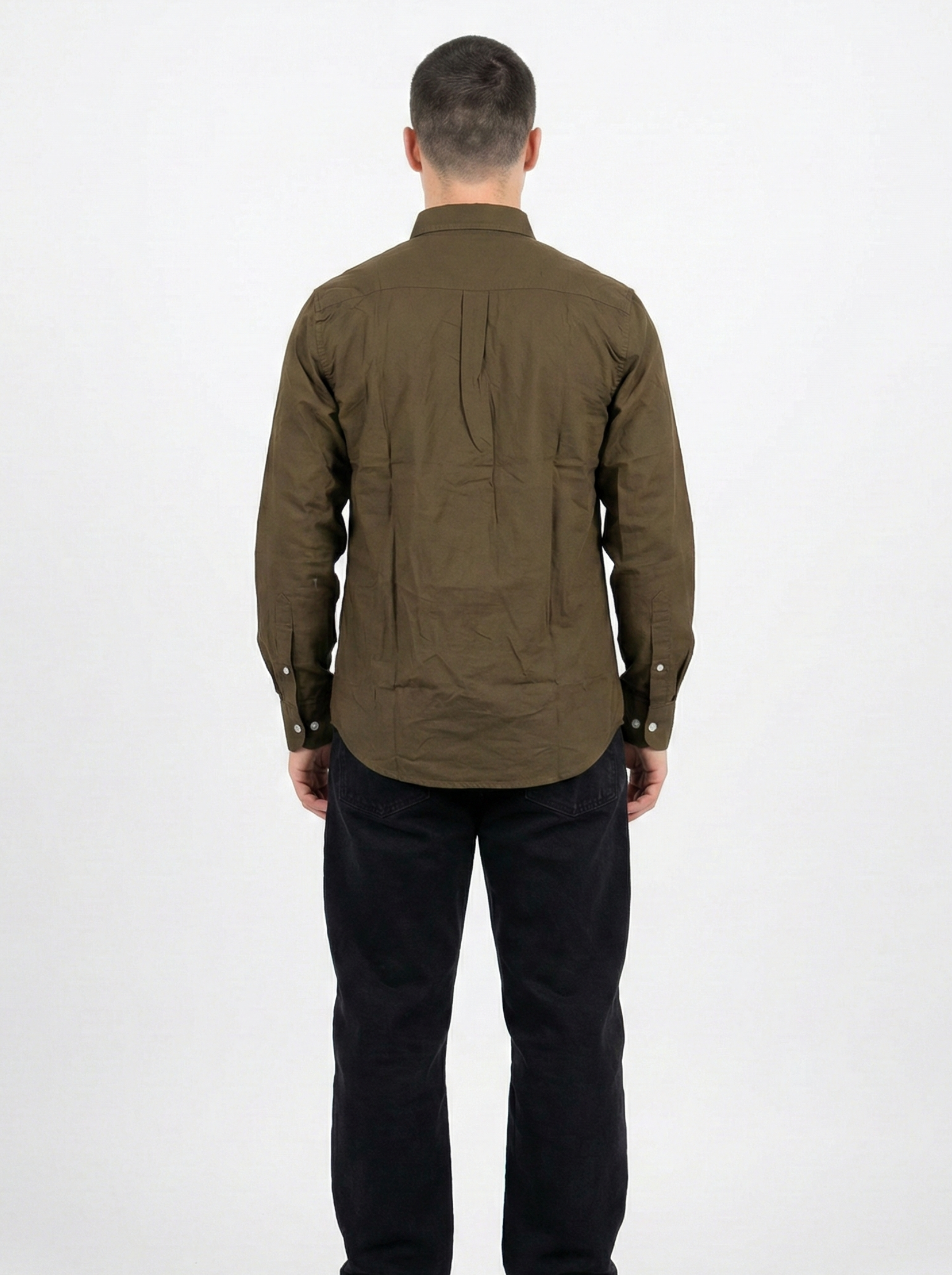 Brown Oxford Shirts