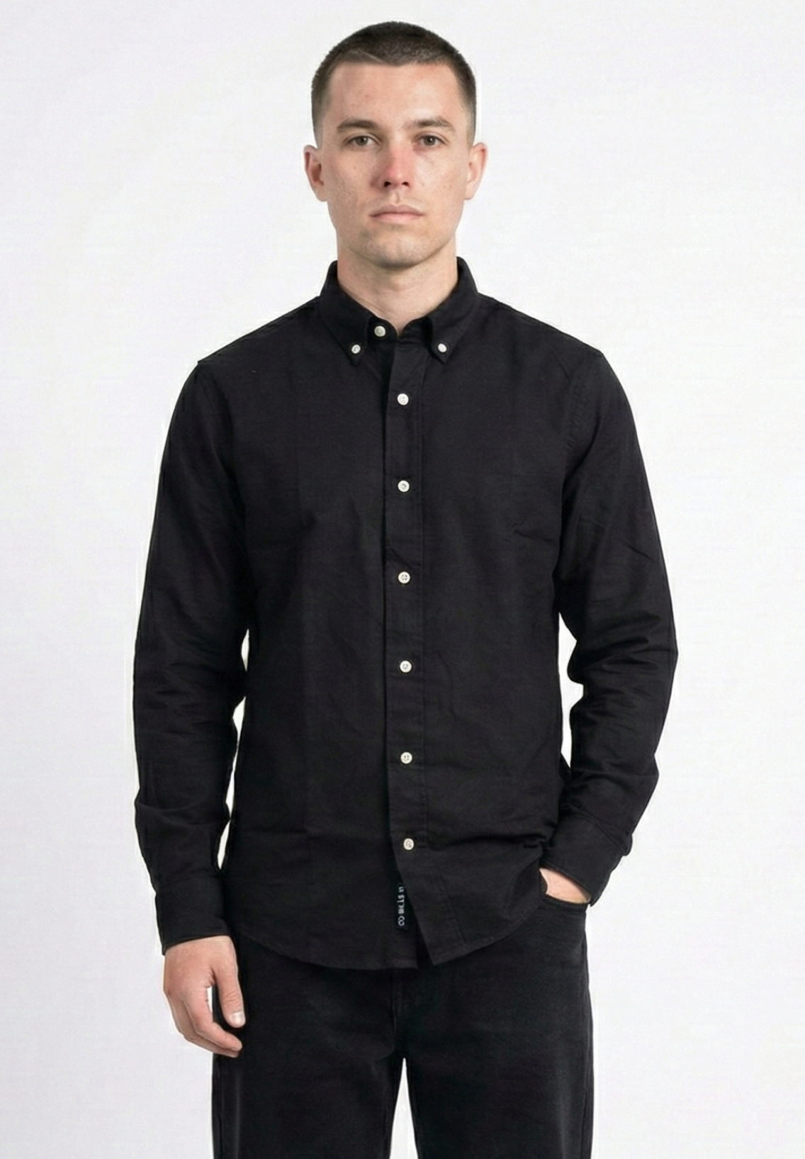 Black Oxford Shirts