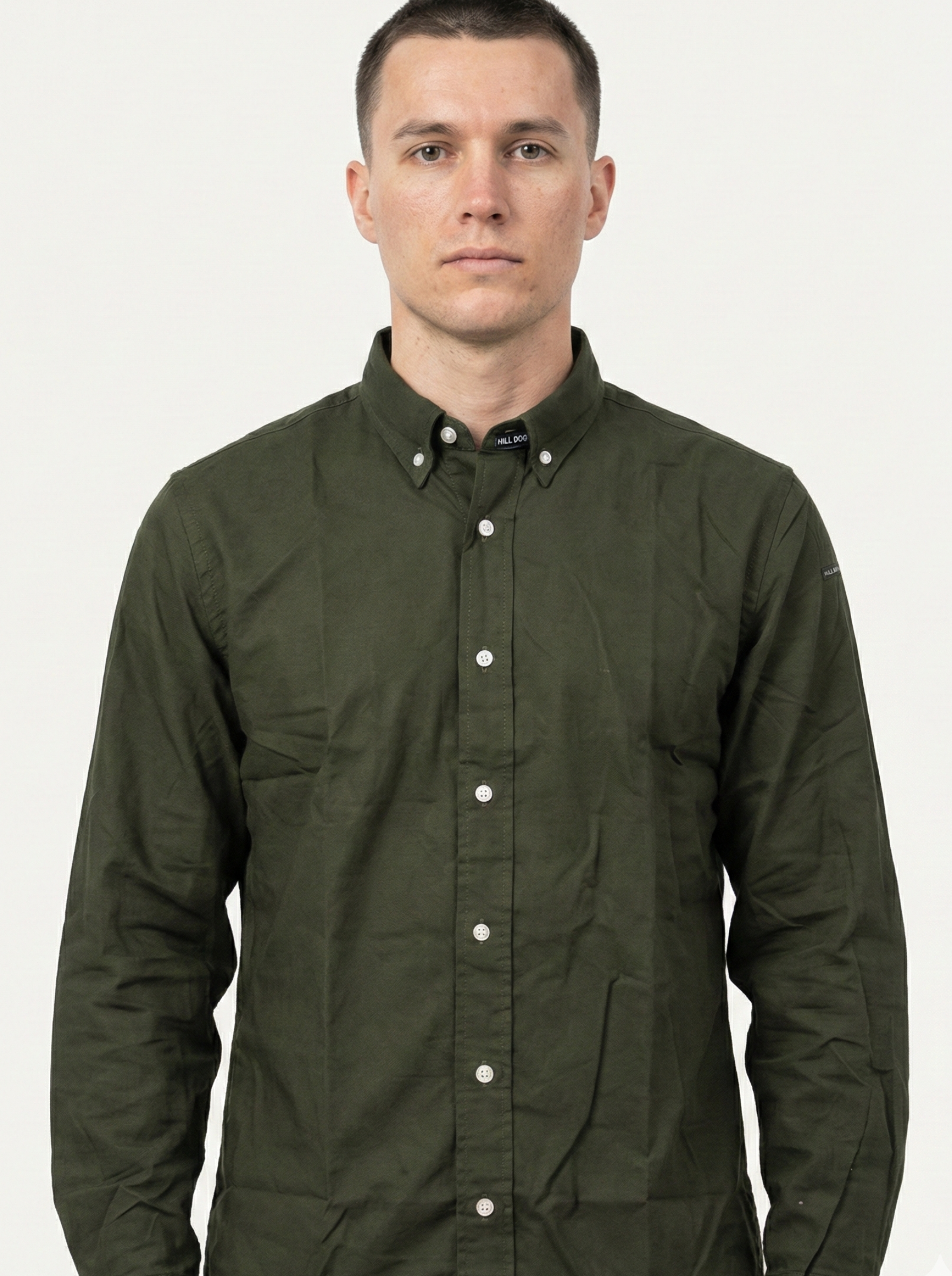Olive Green Oxford Shirts