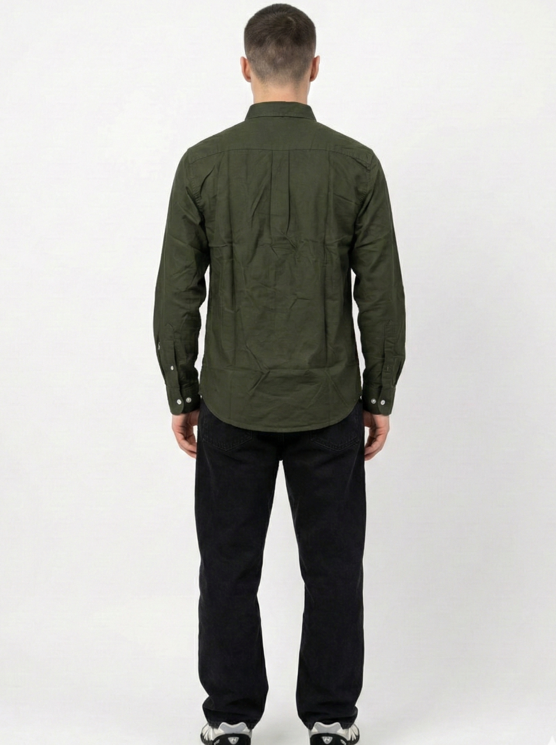Olive Green Oxford Shirts