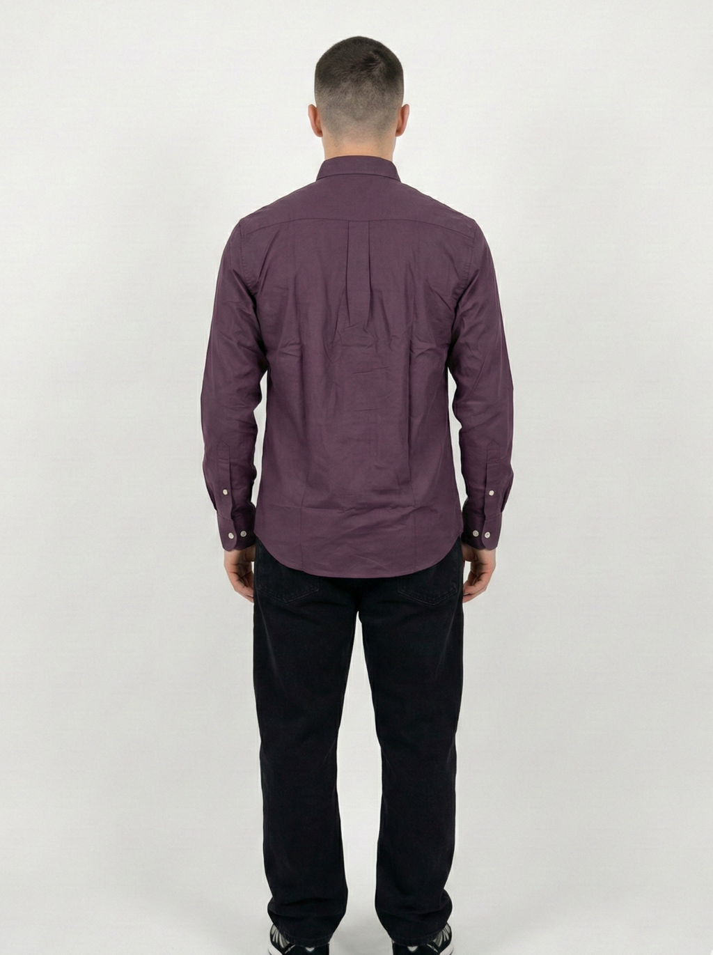 Burgundy Oxford Shirts