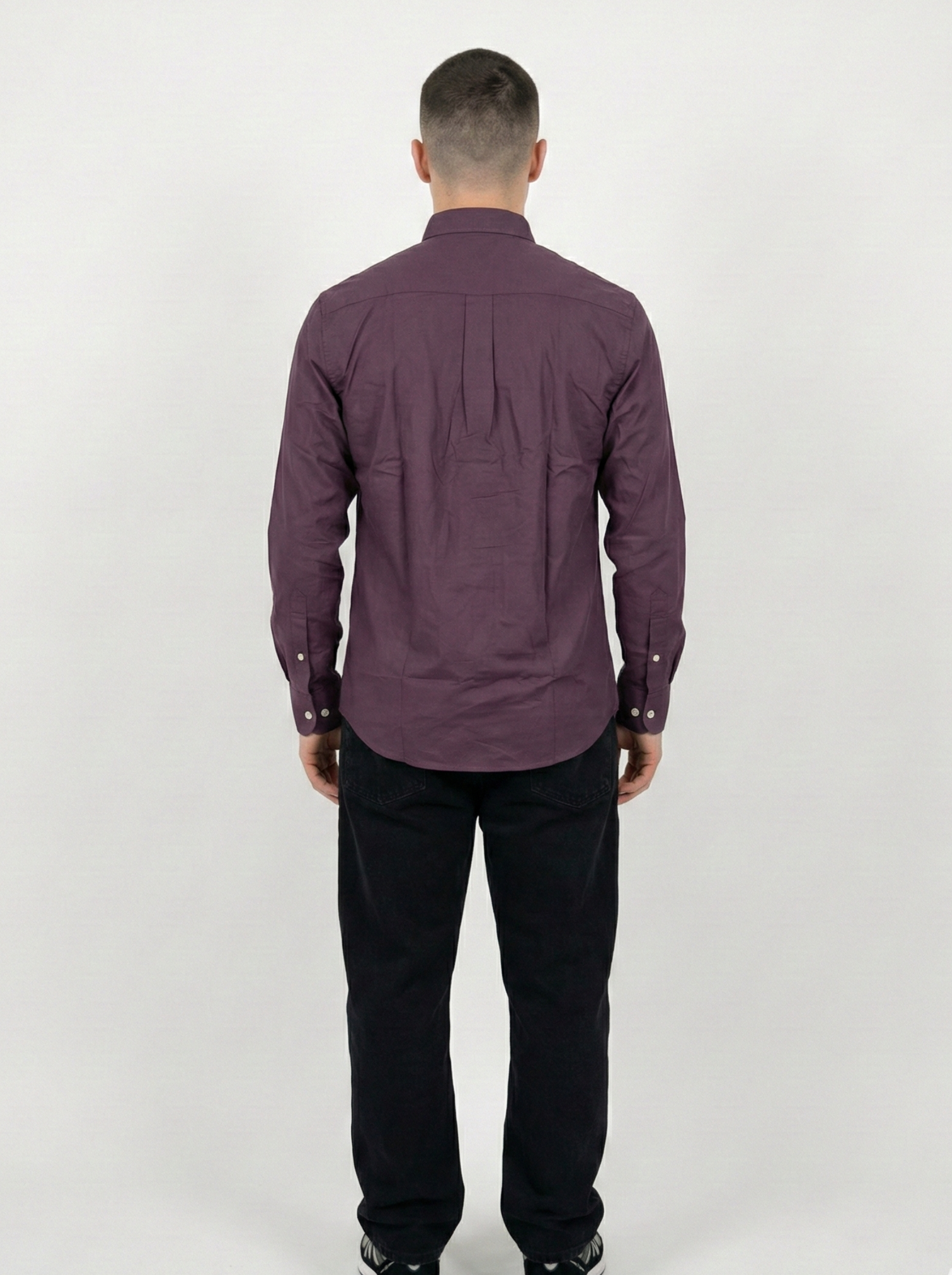 Burgundy Oxford Shirts