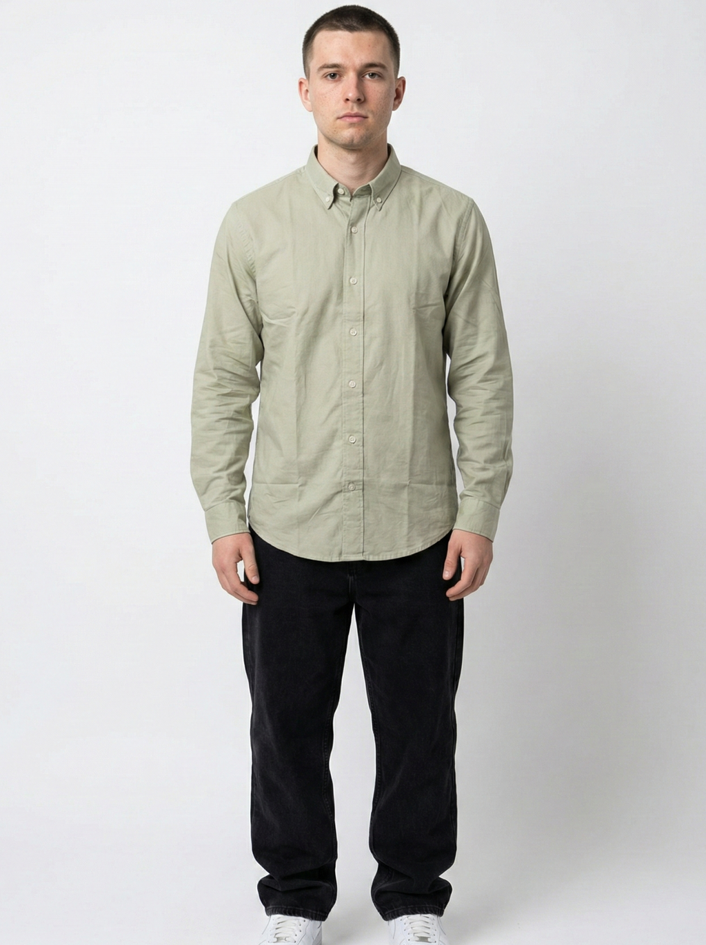 Light Green Oxford Shirt