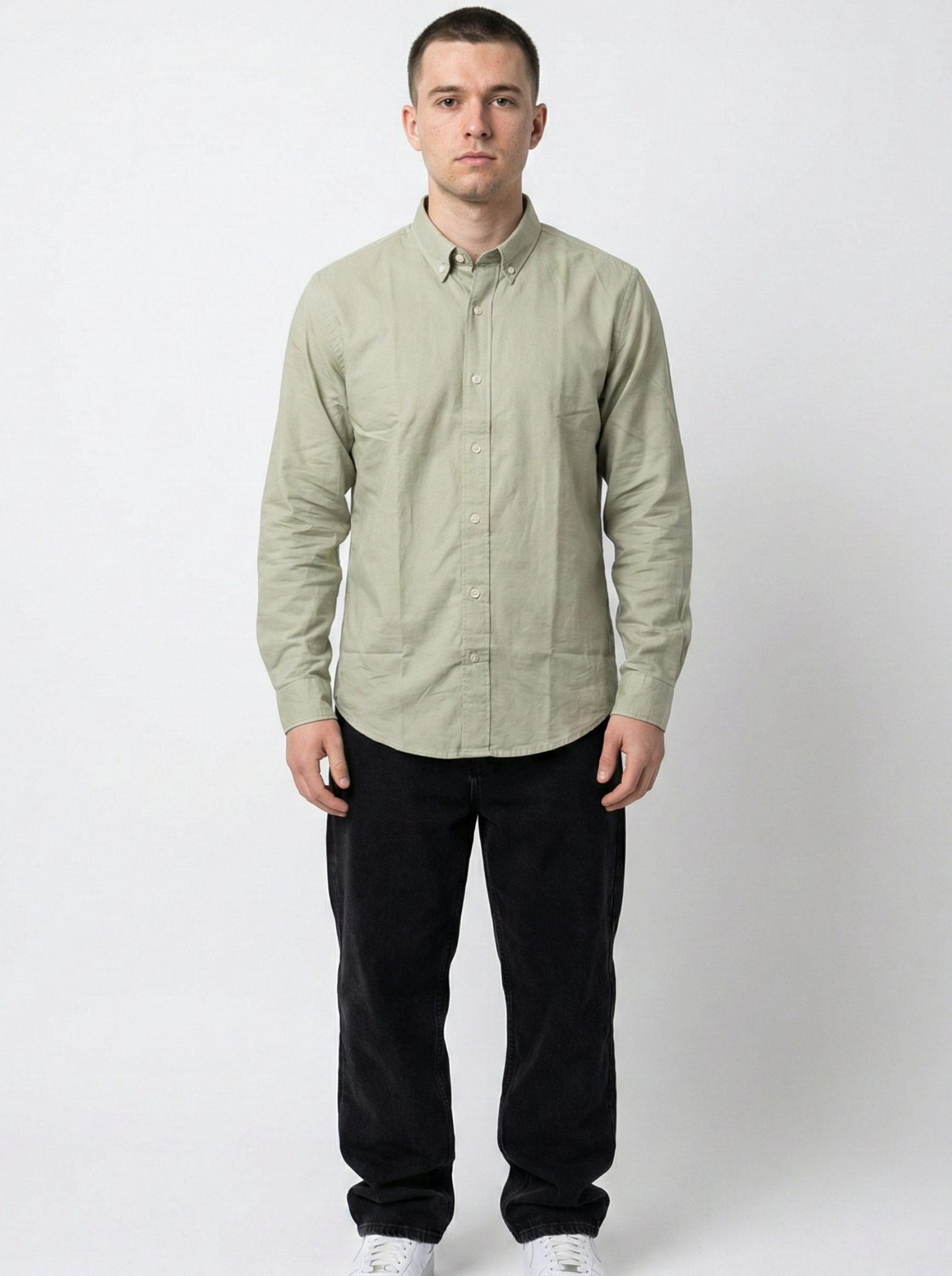 Light Green Oxford Shirt