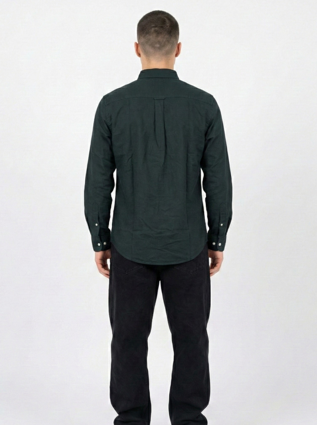 Dark Green Oxford Shirts