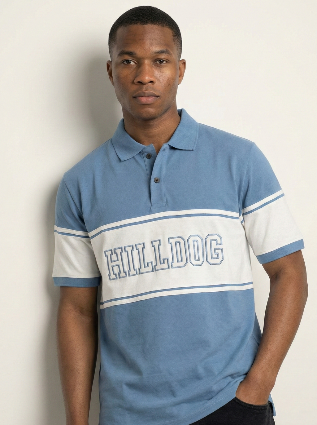 Blue White T-Shirt