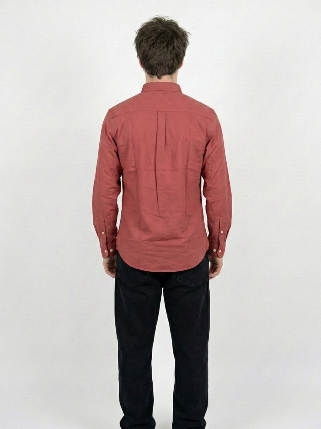 Rust Red Oxford Shirts