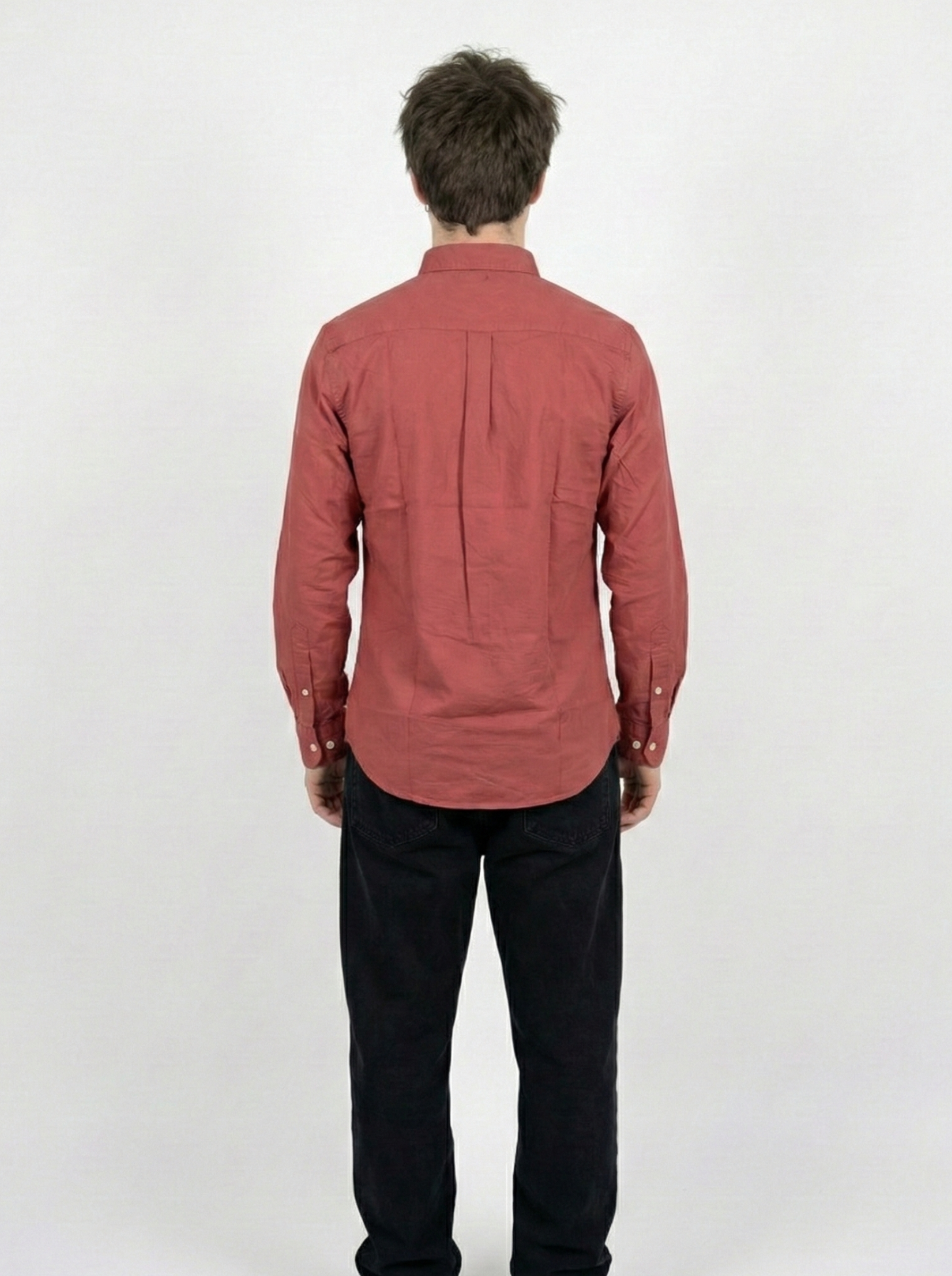 Rust Red Oxford Shirts
