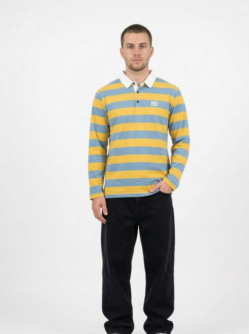 Yellow Sky Blue Full Sleeve tshirt
