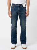 Classic Bootcut Dark Blue Faded Jeans