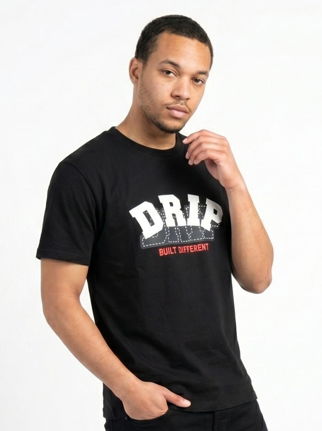 Drip Black T-Shirt