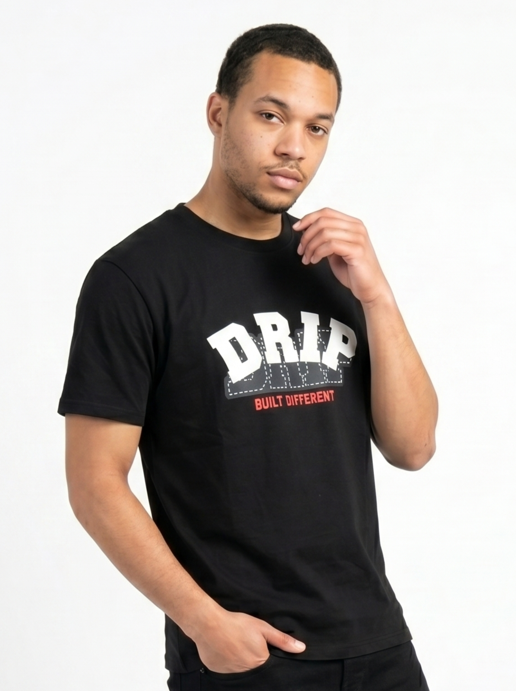 Drip Black T-Shirt