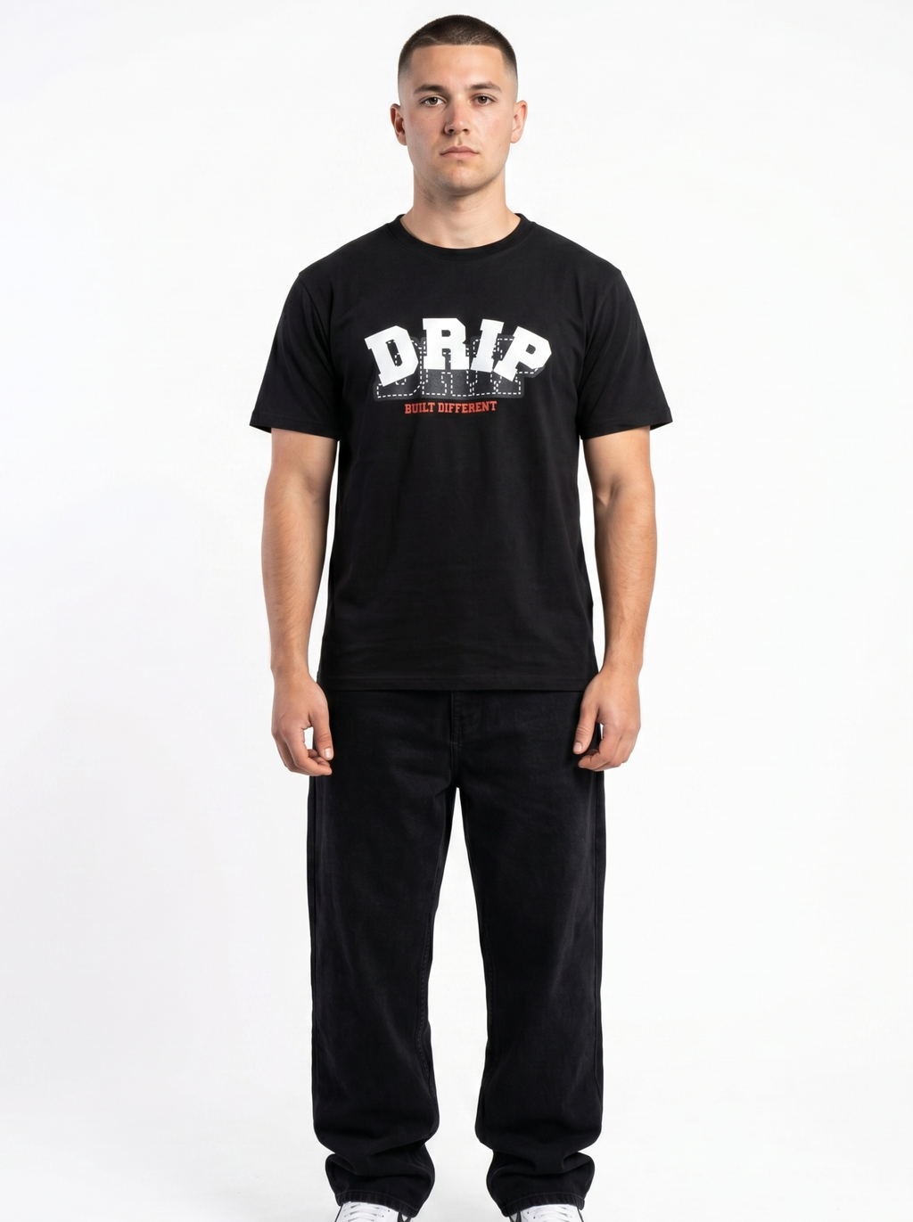 Drip Black T-Shirt