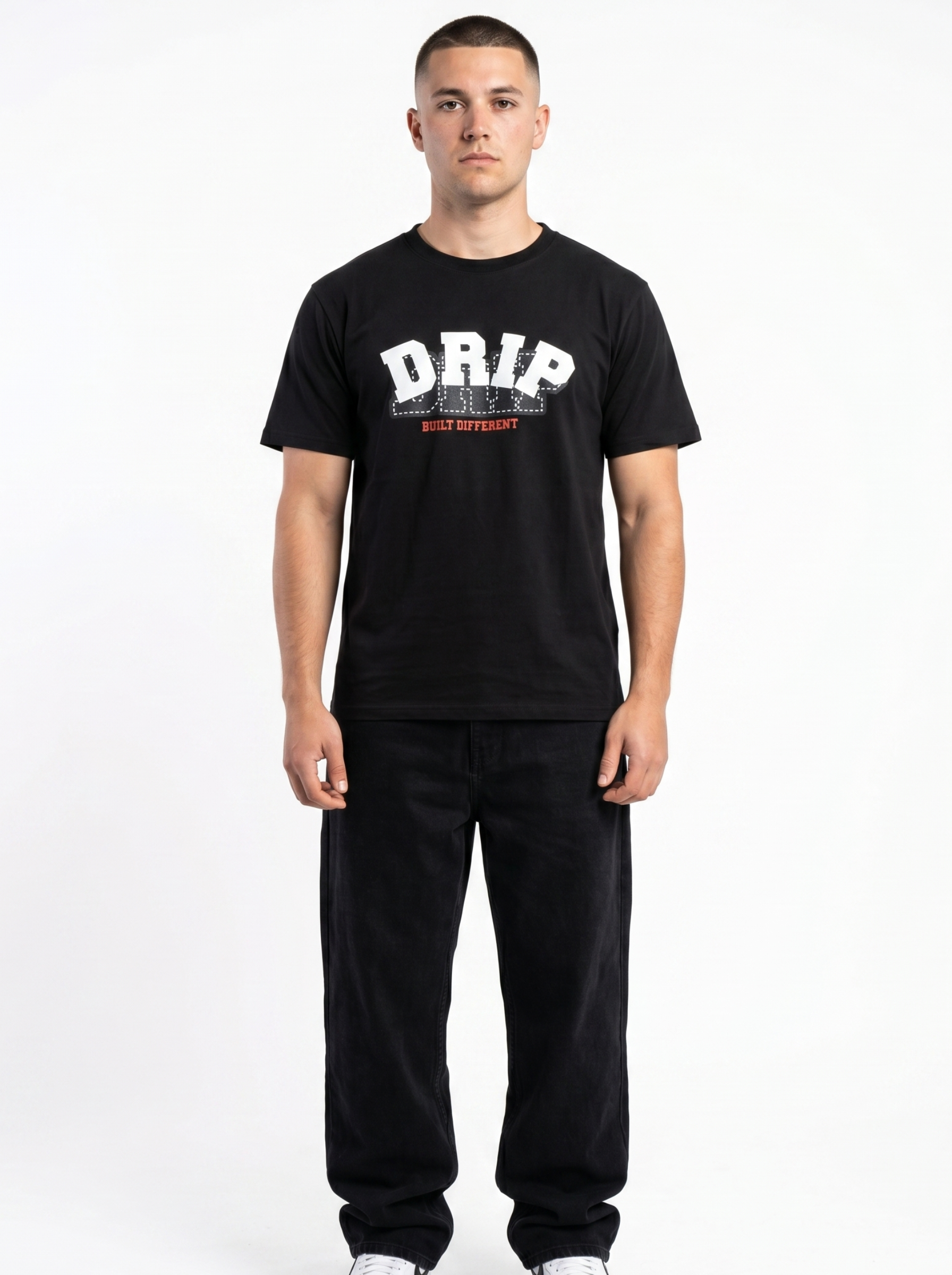 Drip Black T-Shirt