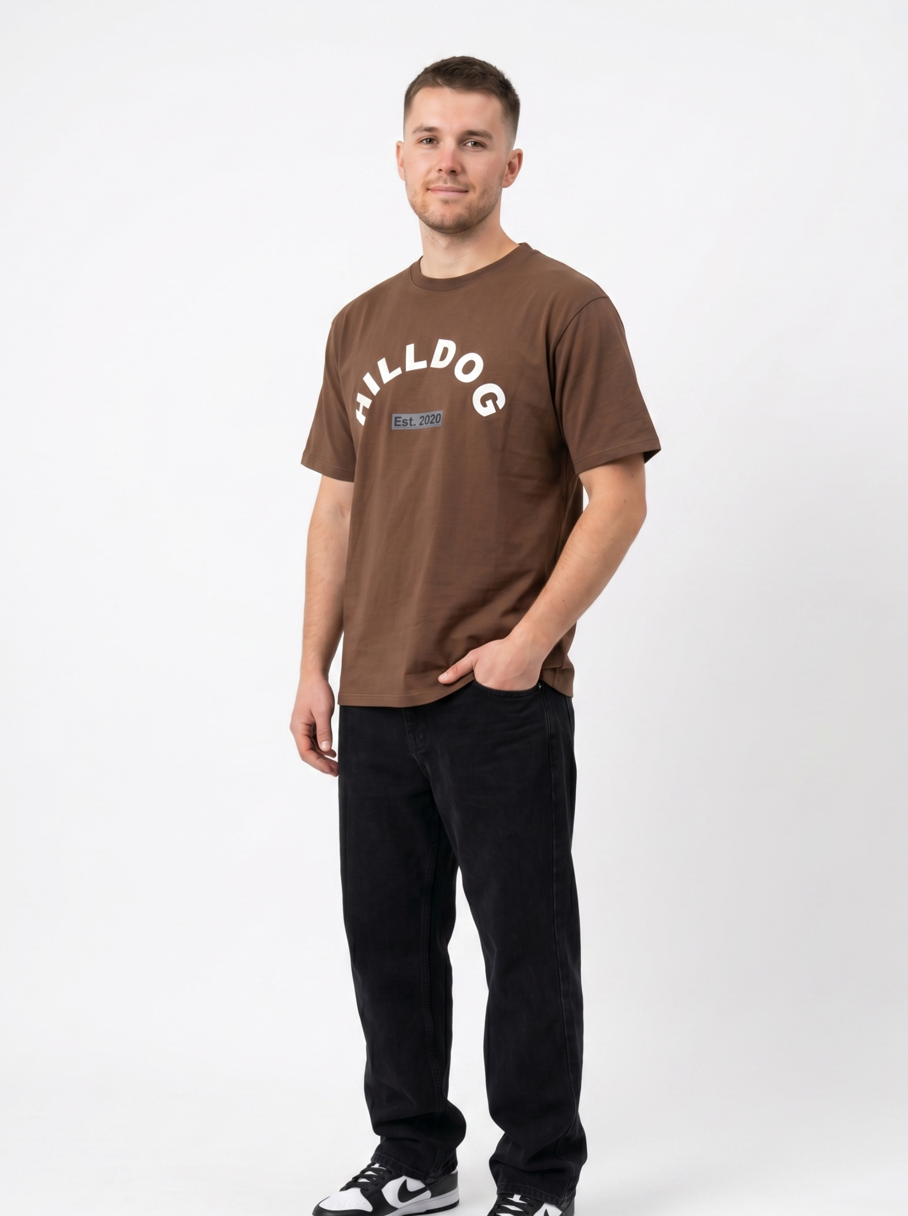 Hilldog Brown T-Shirt