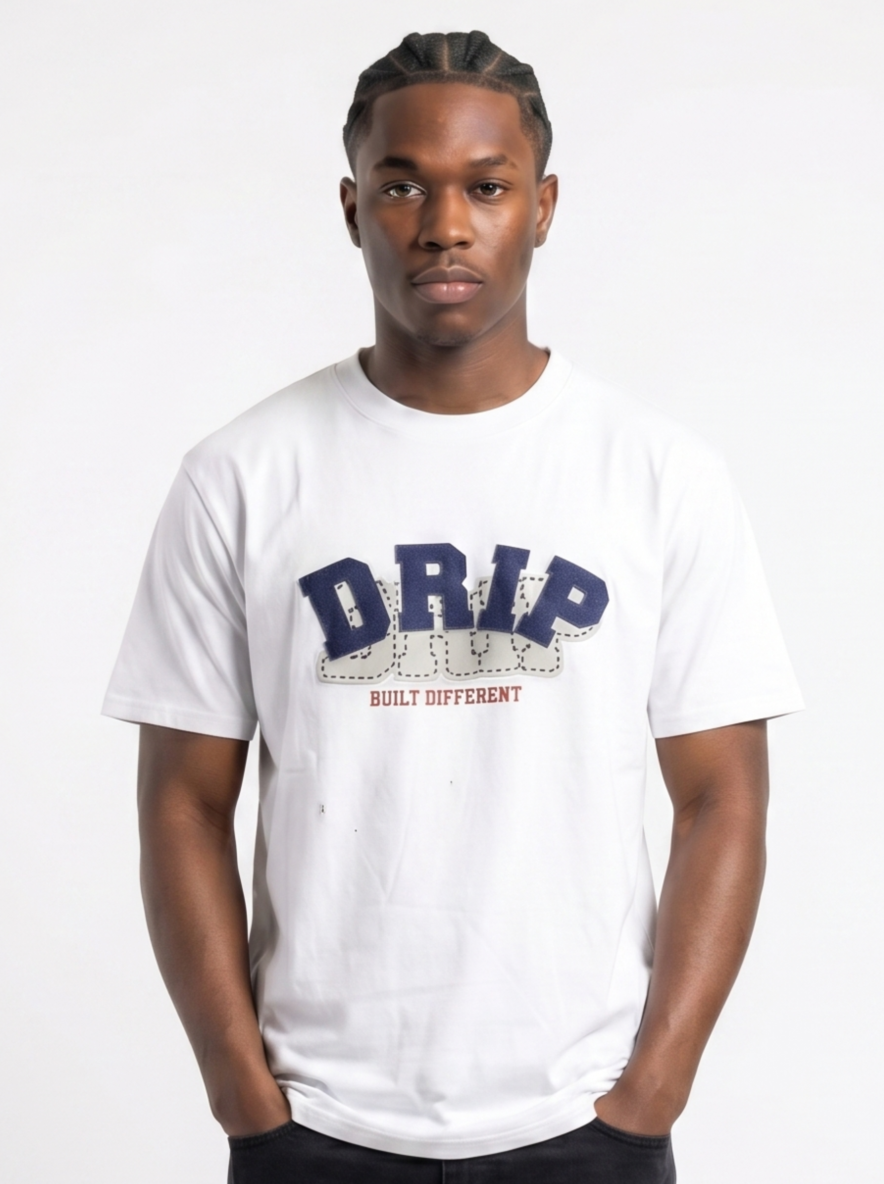 Drip White T-Shirt