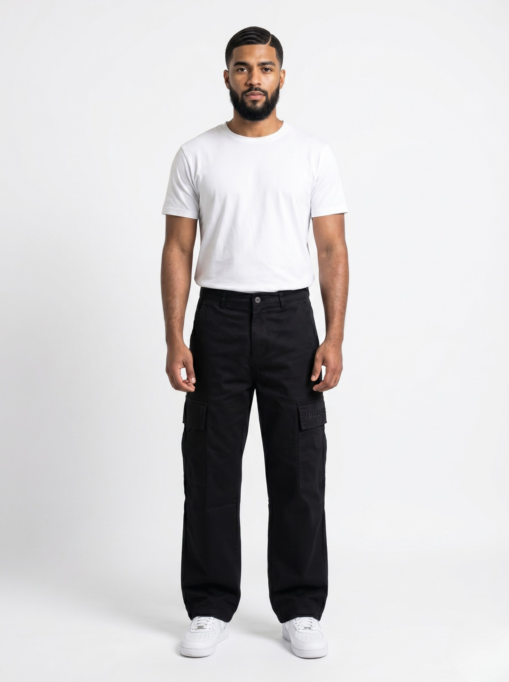 Black Hilldog Baggy Cargo