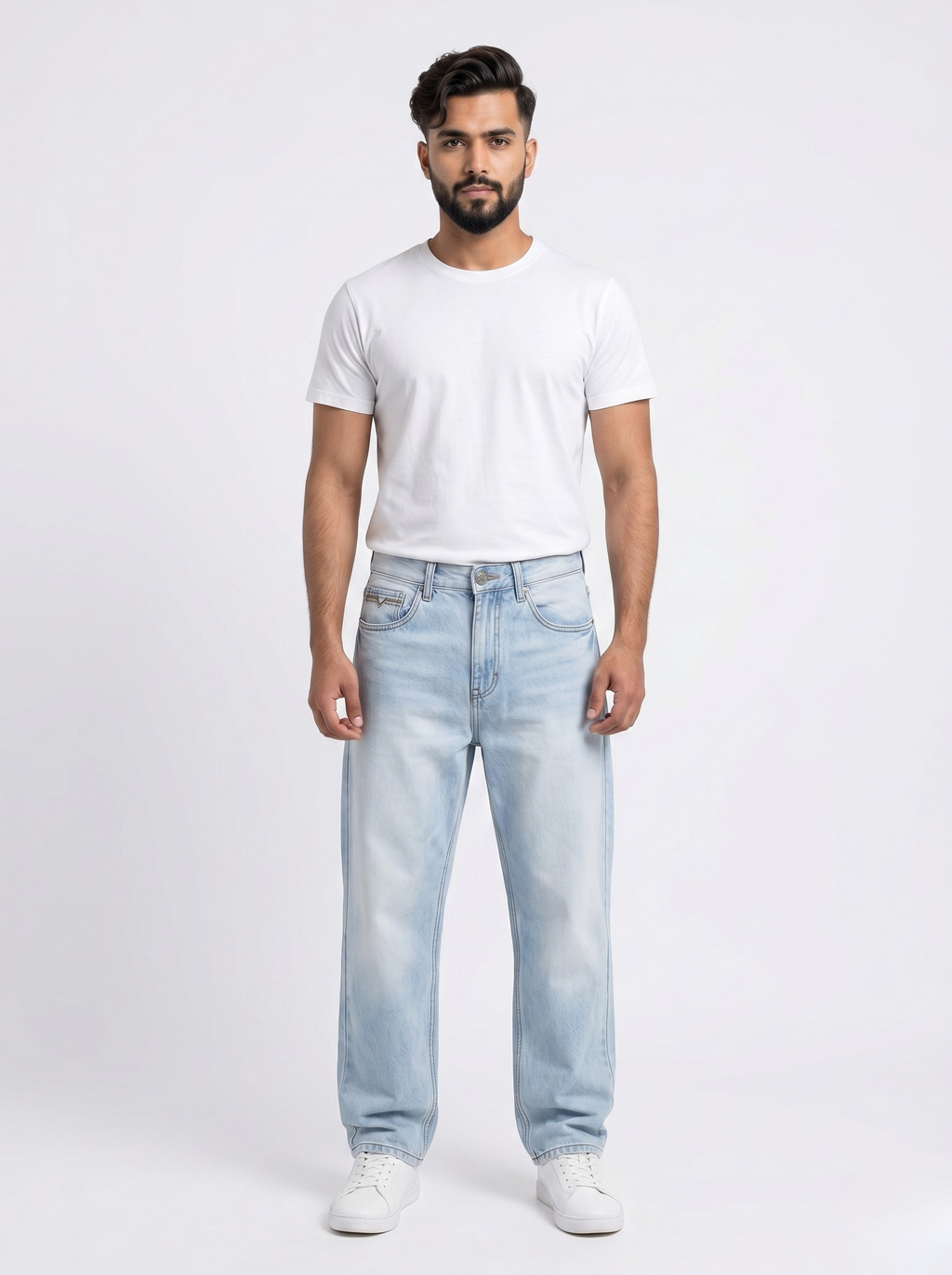 Light Blue Baggy Jeans