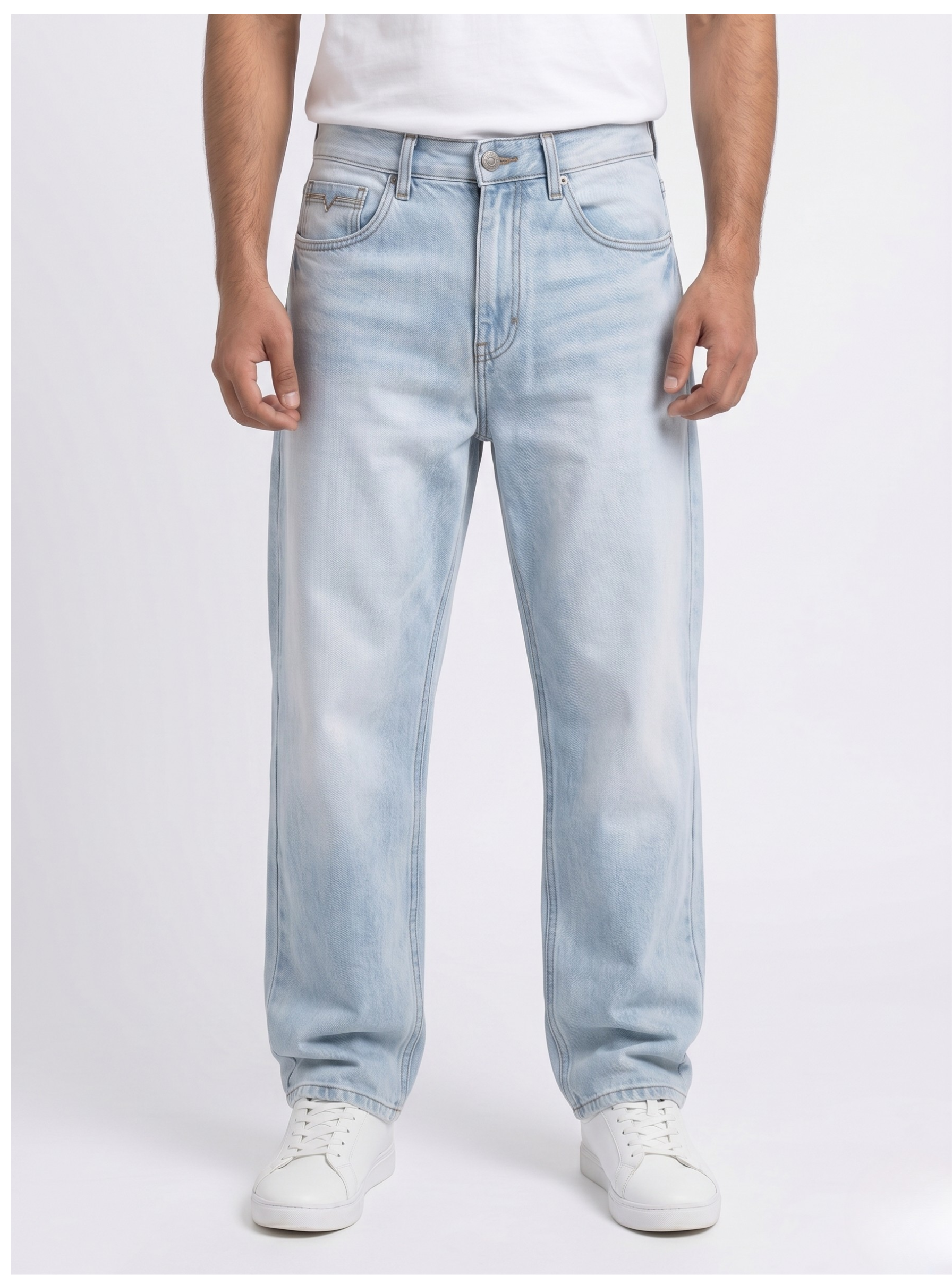 Light Blue Baggy Jeans