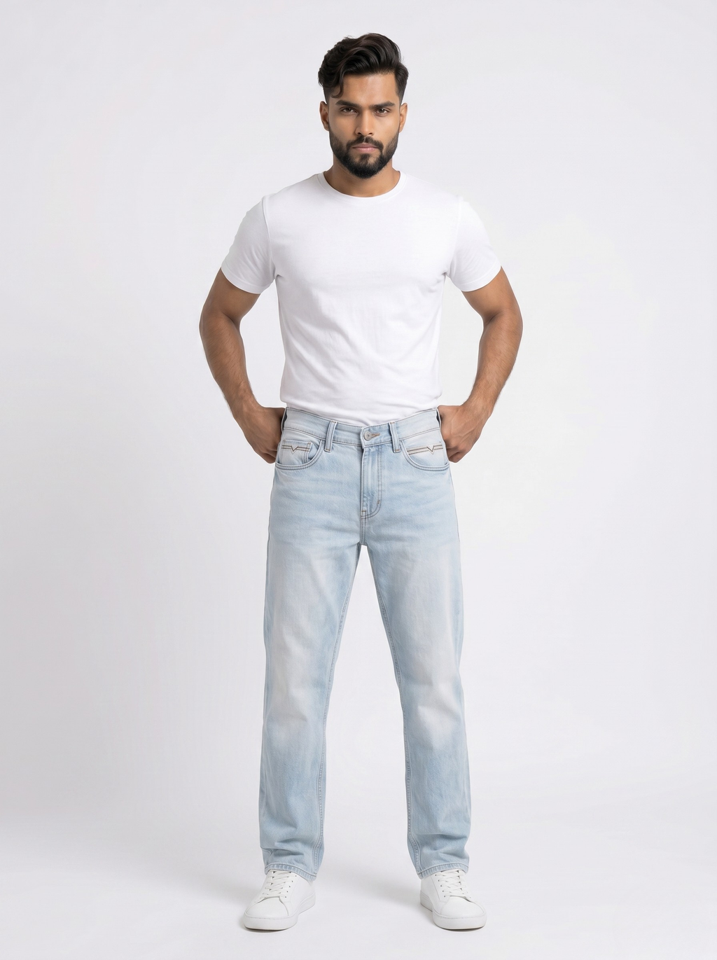 Light Blue Baggy Jeans