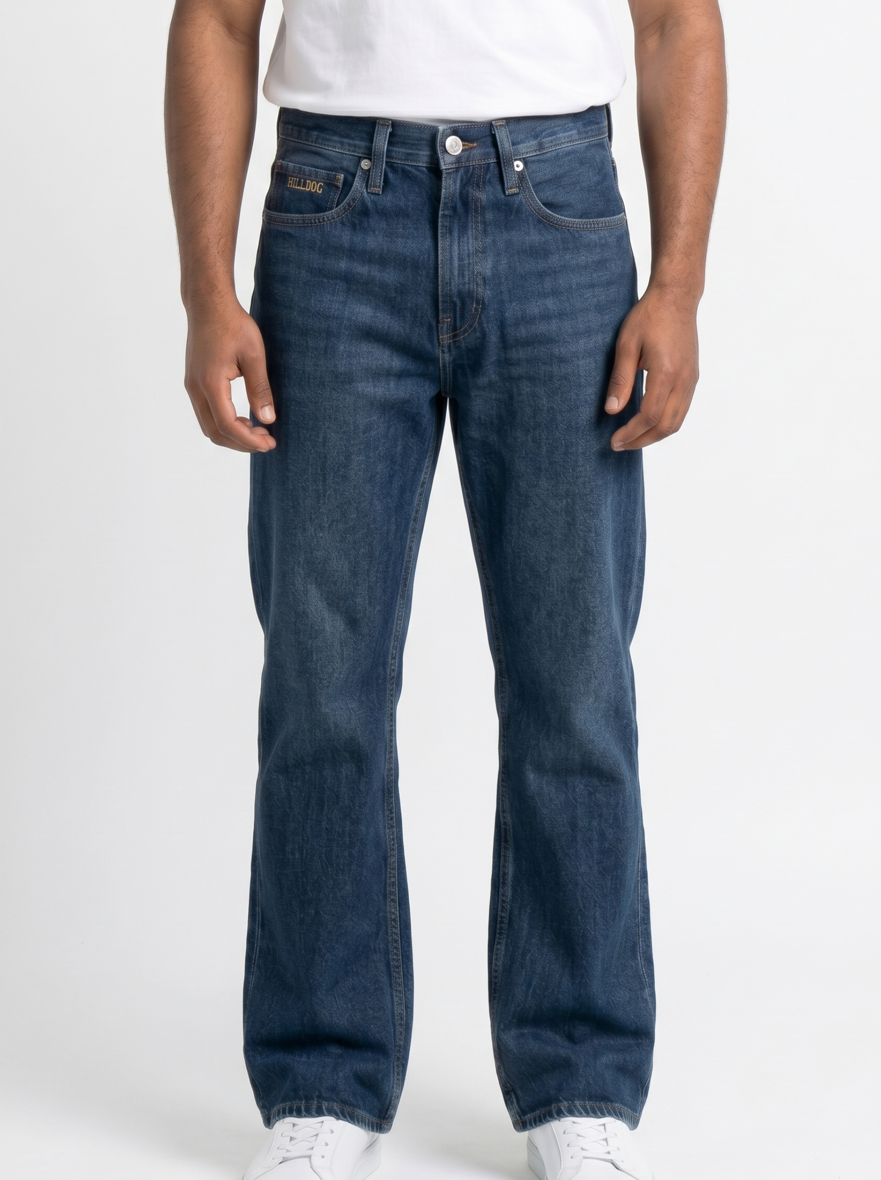 Classic Blue Bootcut Jeans