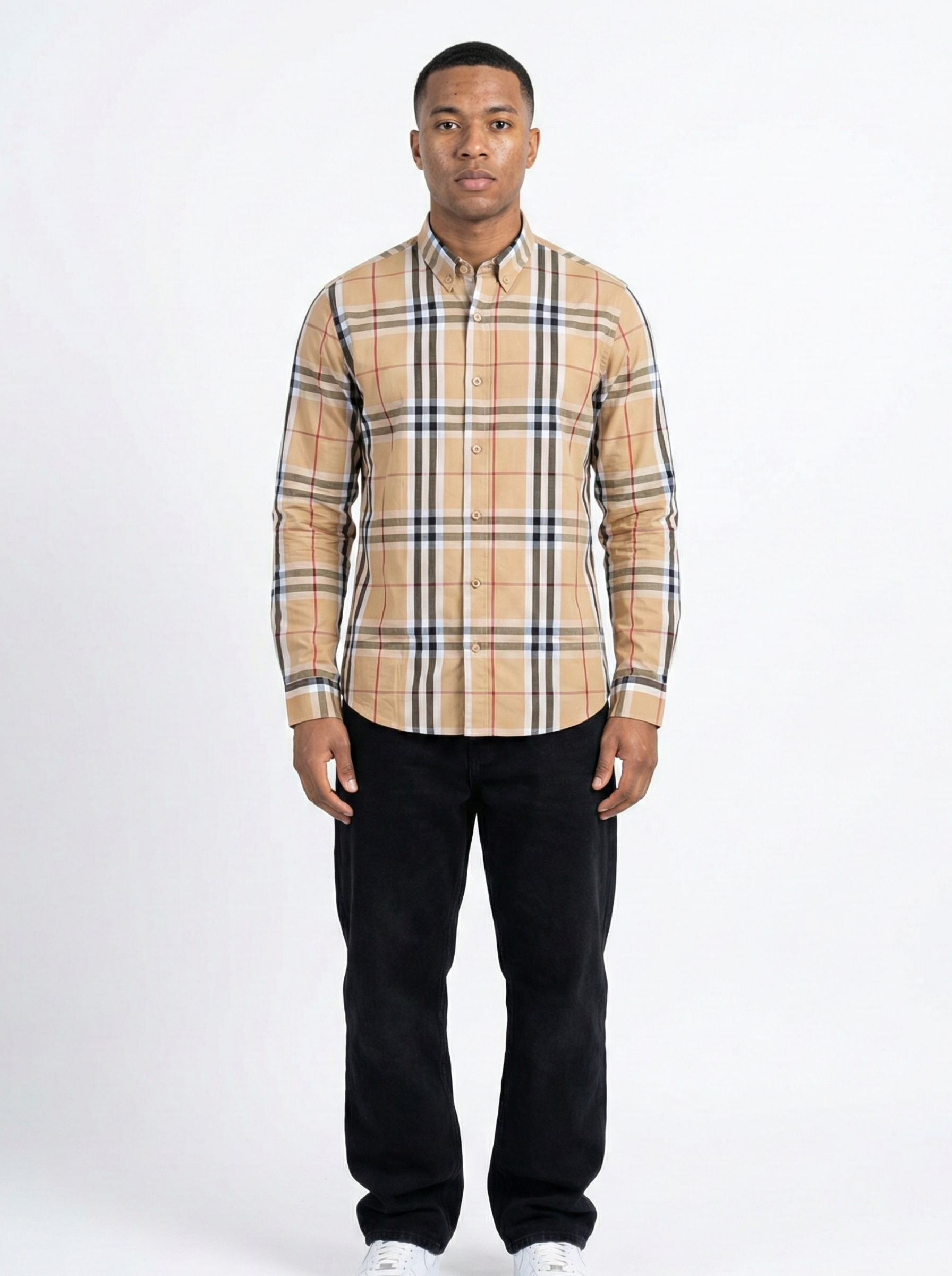 Yellow Black Striped Shirts