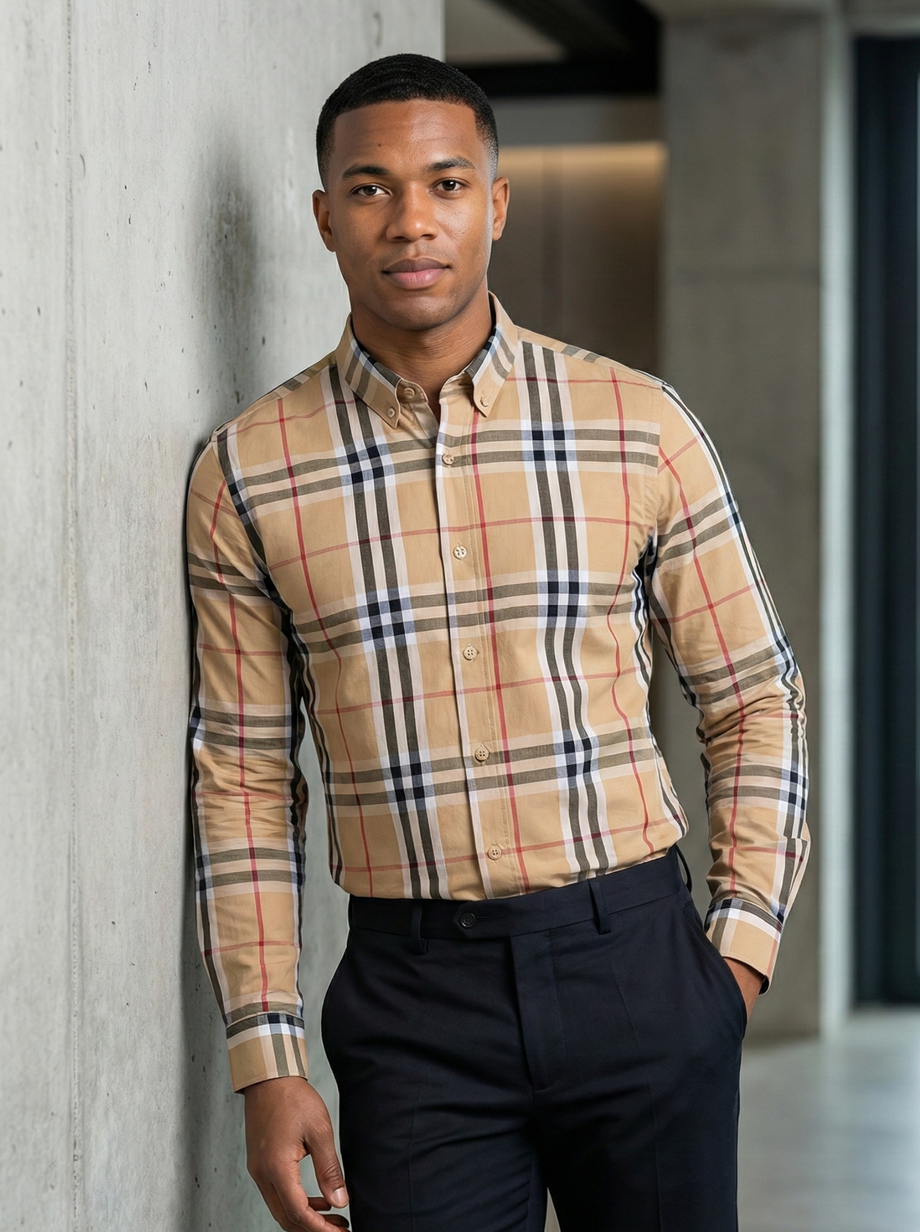 Yellow Black Striped Shirts
